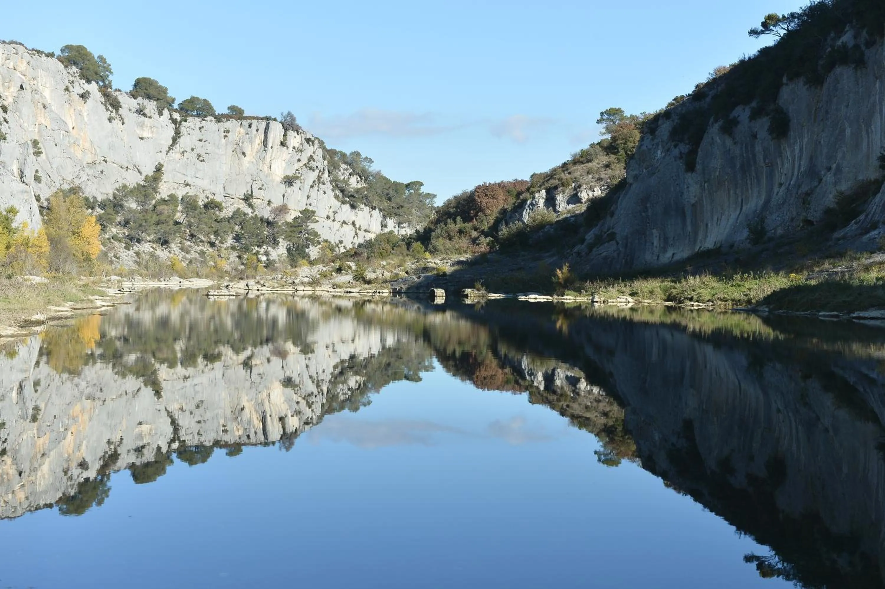 River view in Le Mas des Alexandrins