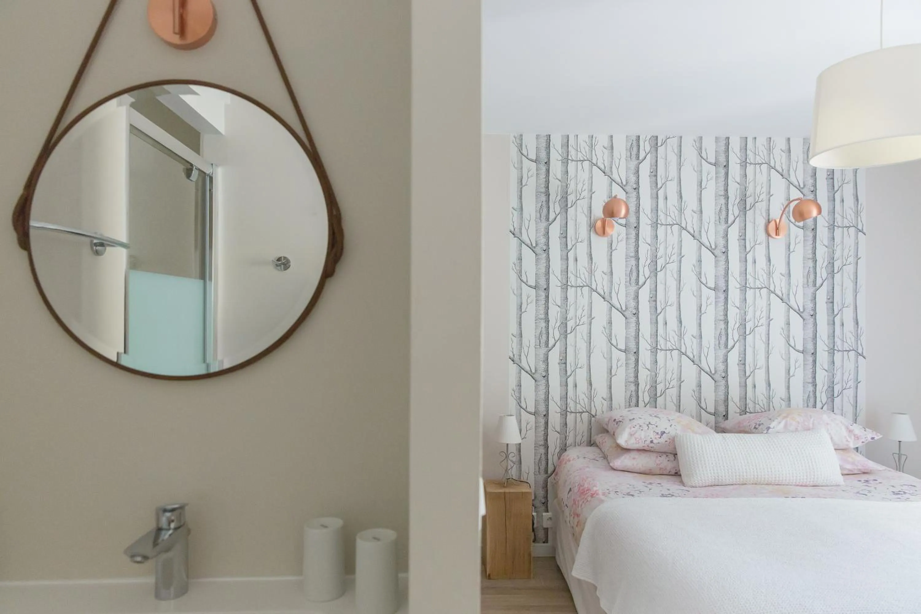 Bed in Le Mas des Alexandrins