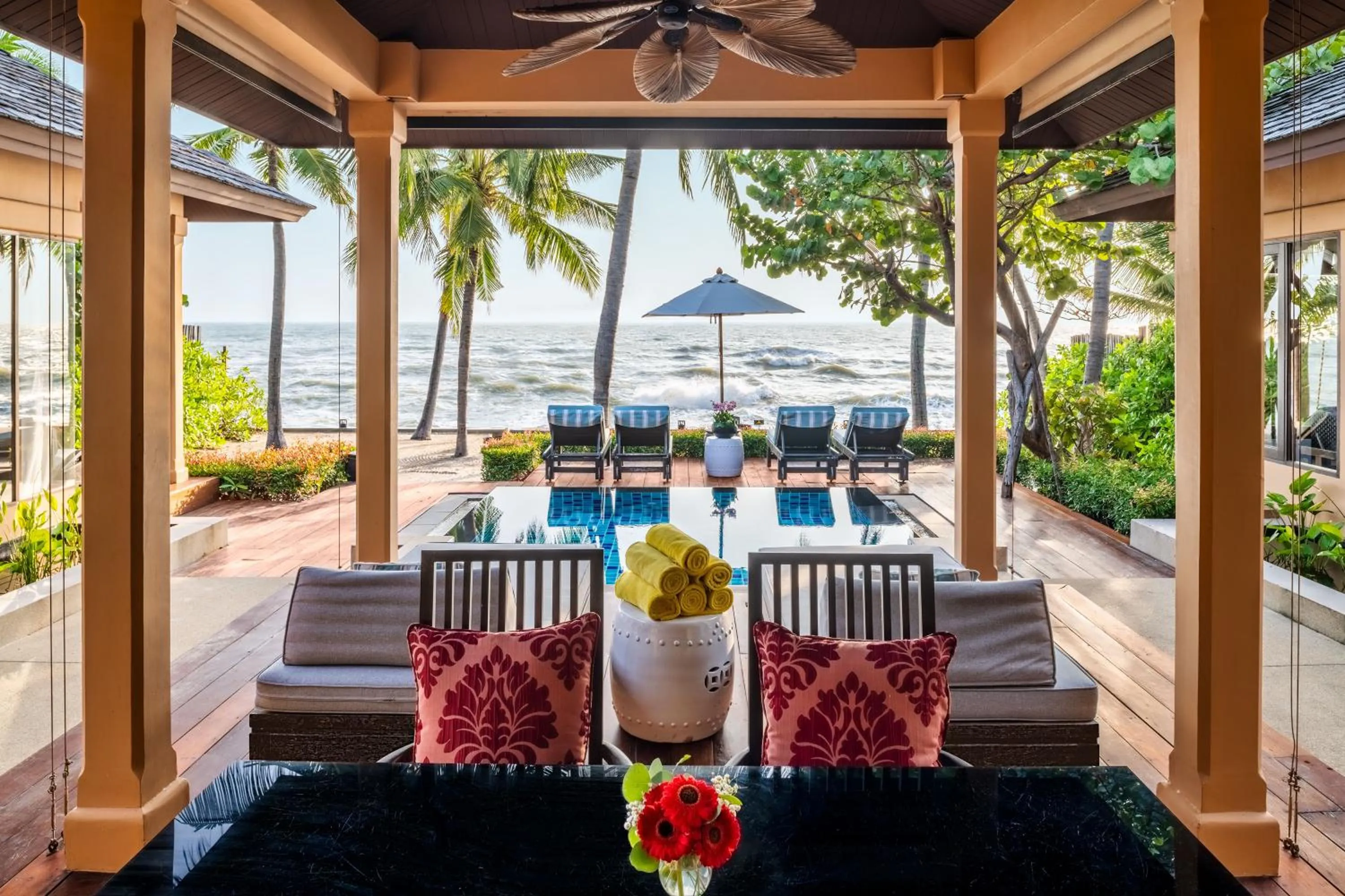 Dining area in Mövenpick Asara Resort & Spa Hua Hin