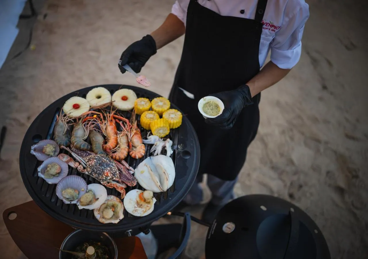 BBQ facilities in Mövenpick Asara Resort & Spa Hua Hin