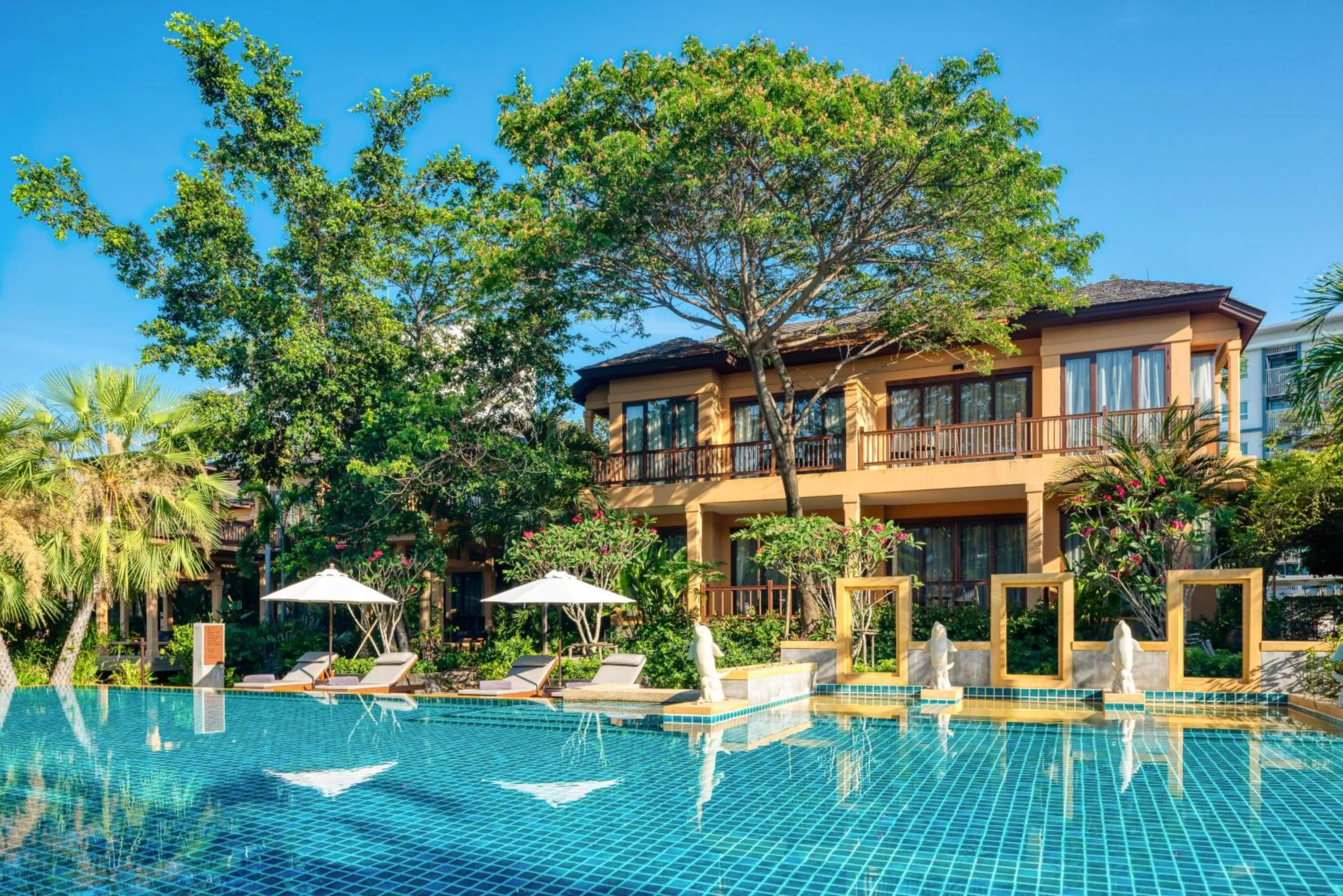 Pool view in Mövenpick Asara Resort & Spa Hua Hin