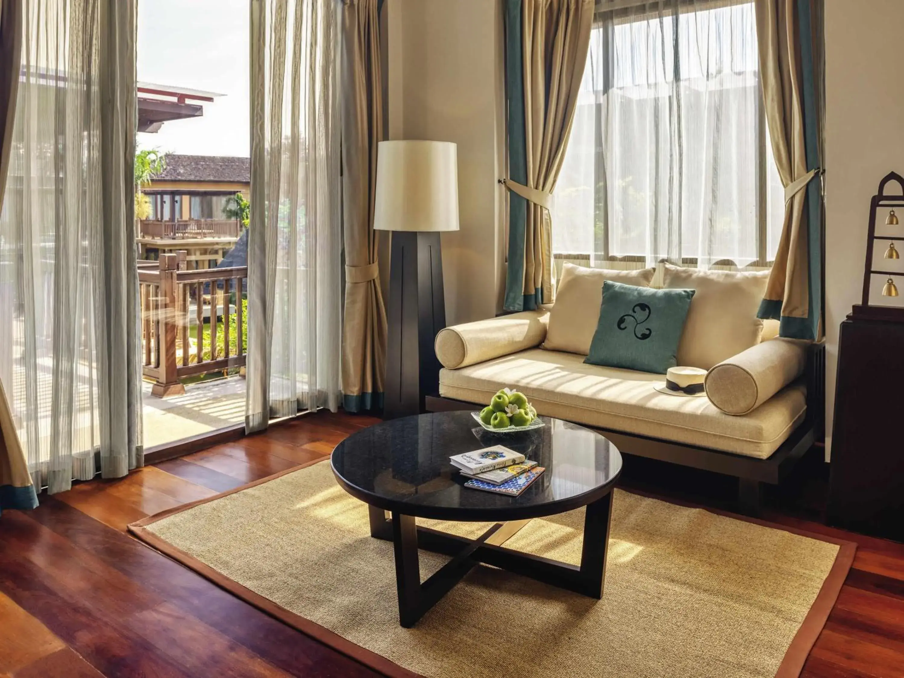 Junior Suite with King Bed and Pool View in Mövenpick Asara Resort & Spa Hua Hin Junior Suite with King Bed and Pool View in Mövenpick Asara Resort & Spa Hua Hin