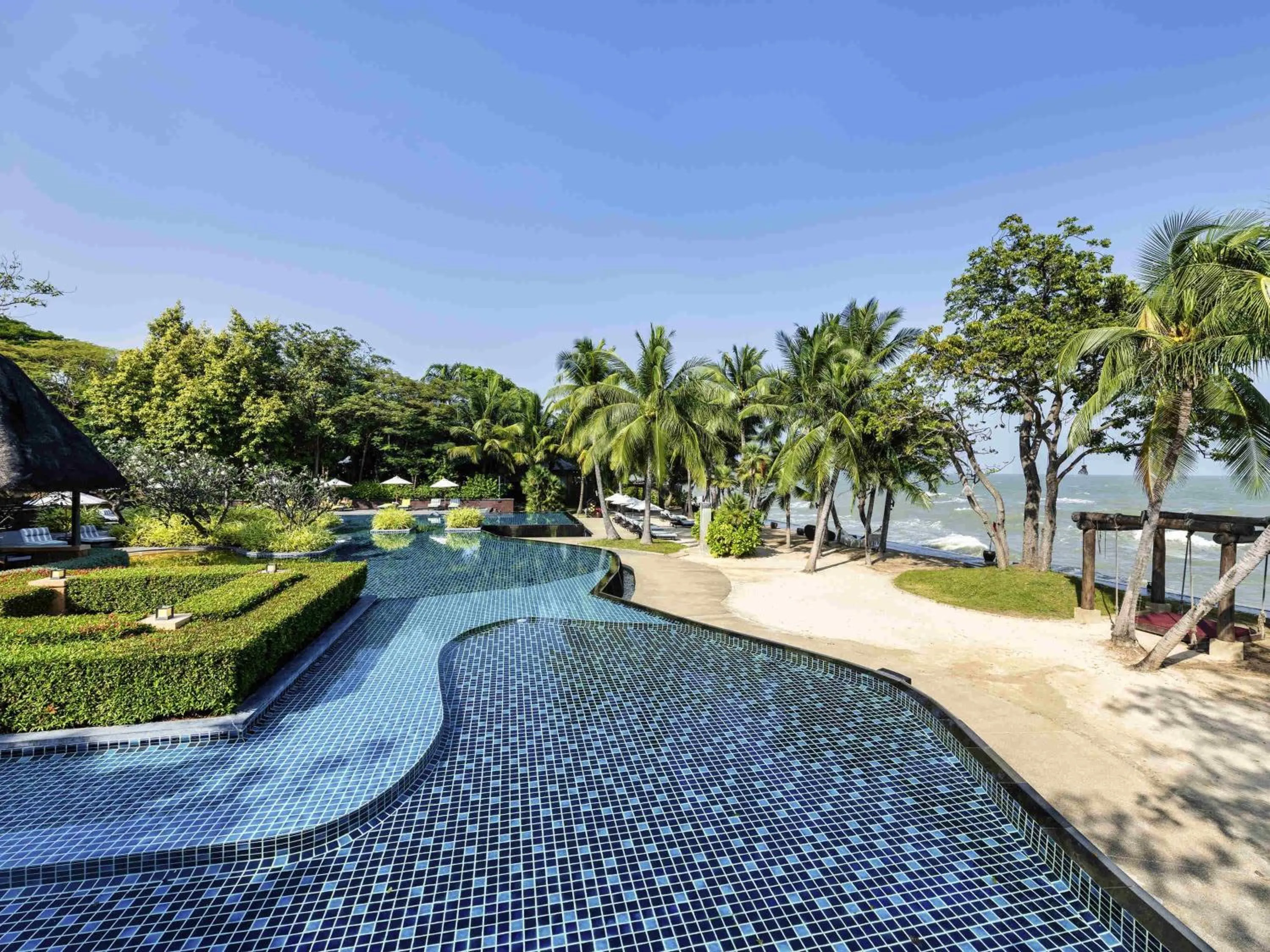 Pool view in Mövenpick Asara Resort & Spa Hua Hin