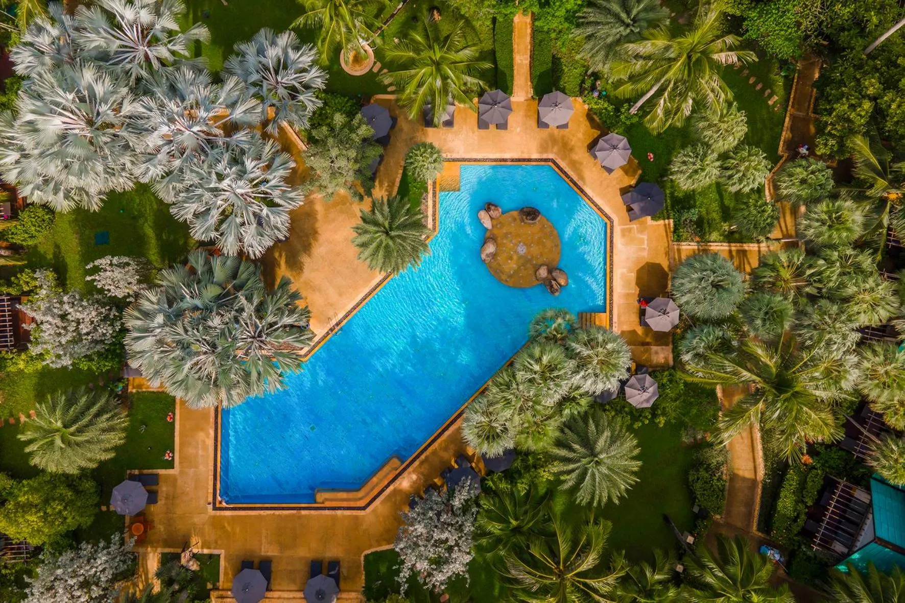 Natural landscape in Paradox Resort Phuket