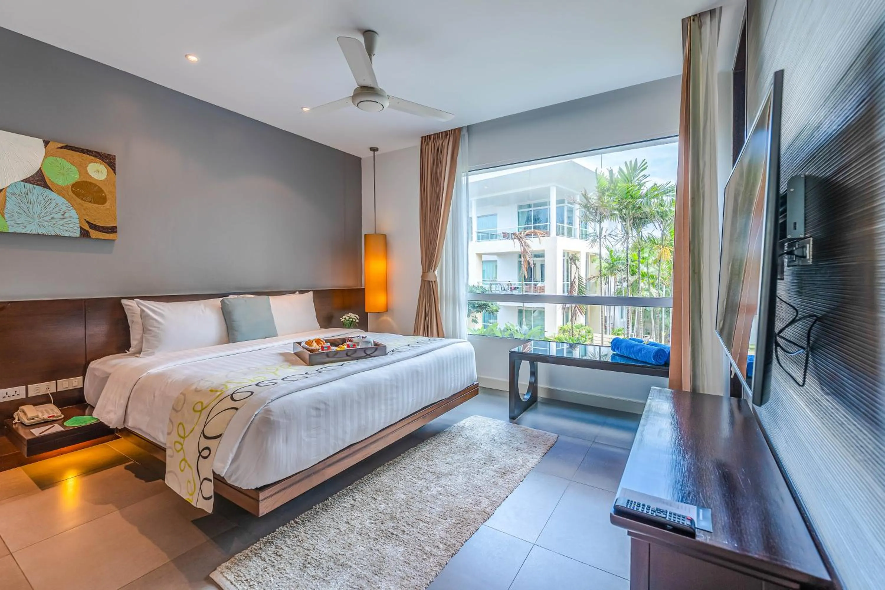 Bedroom, Bed in Paradox Resort Phuket