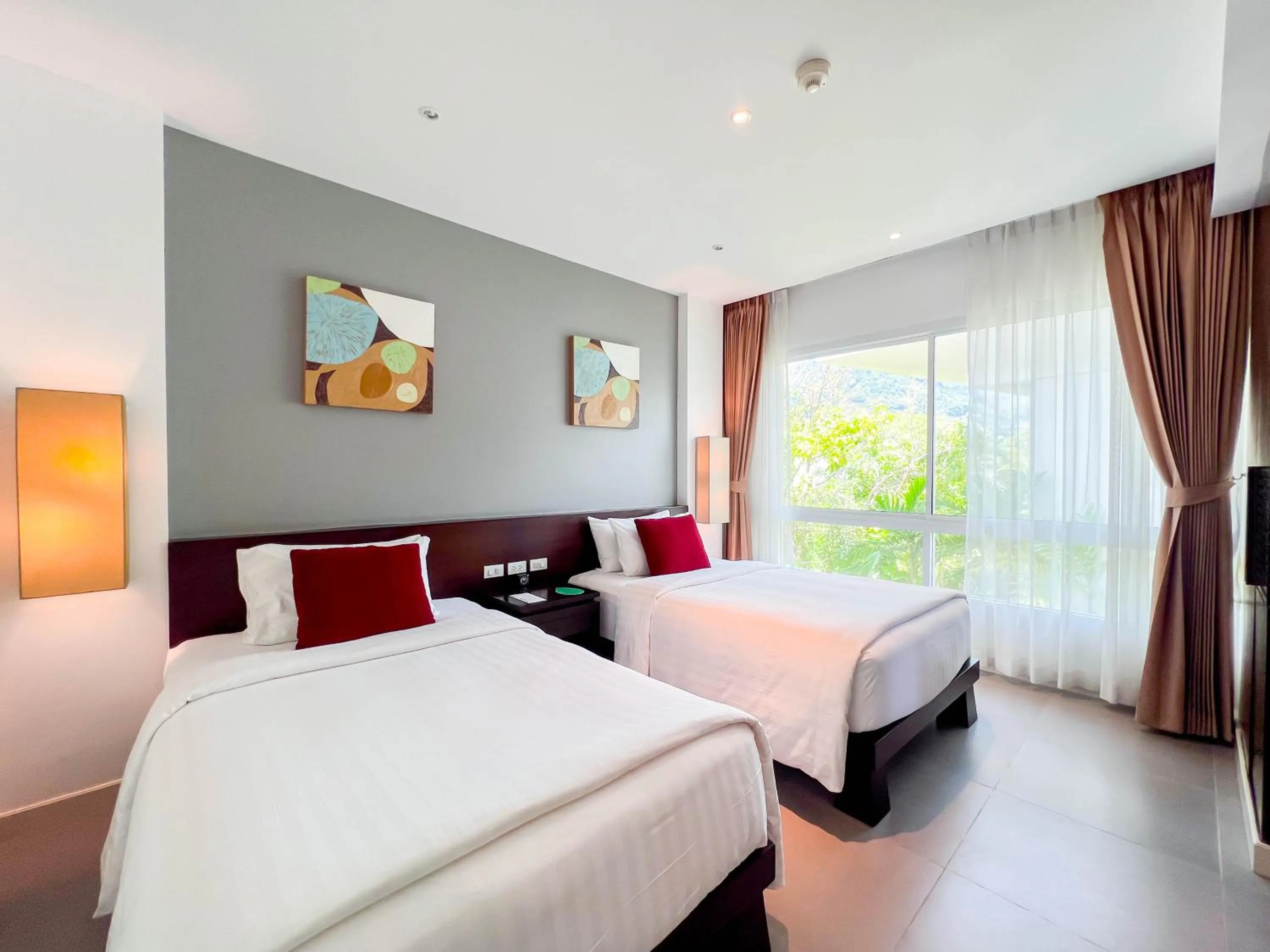 Bedroom, Bed in Paradox Resort Phuket