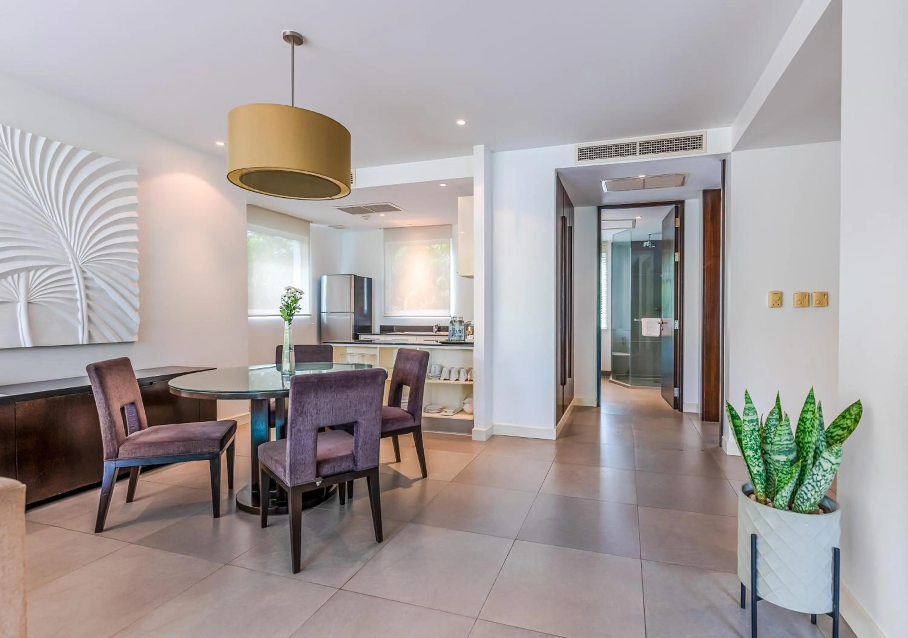 Kitchen or kitchenette in Paradox Resort Phuket