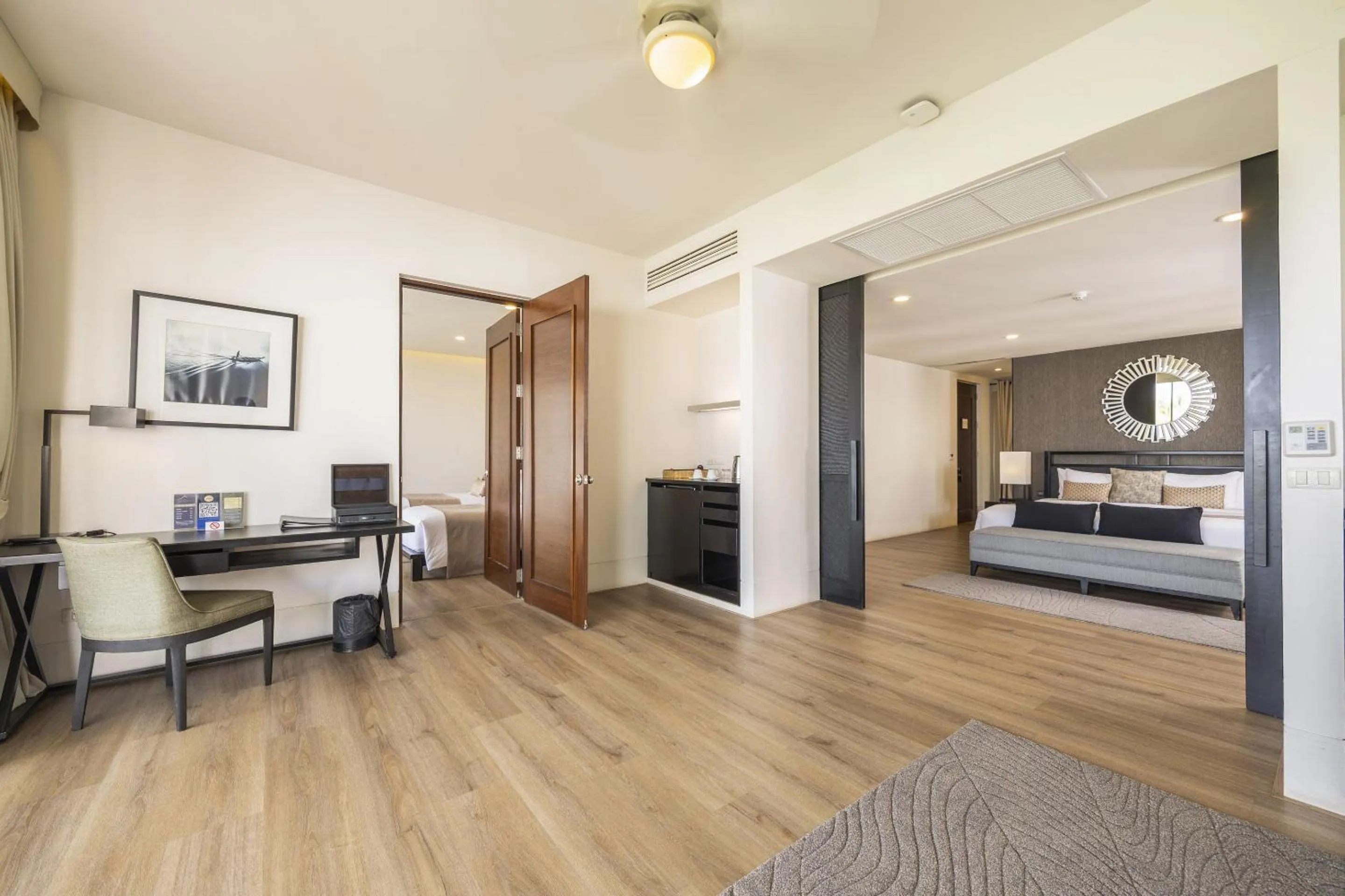 Living room, Bed in The Palayana Hua Hin