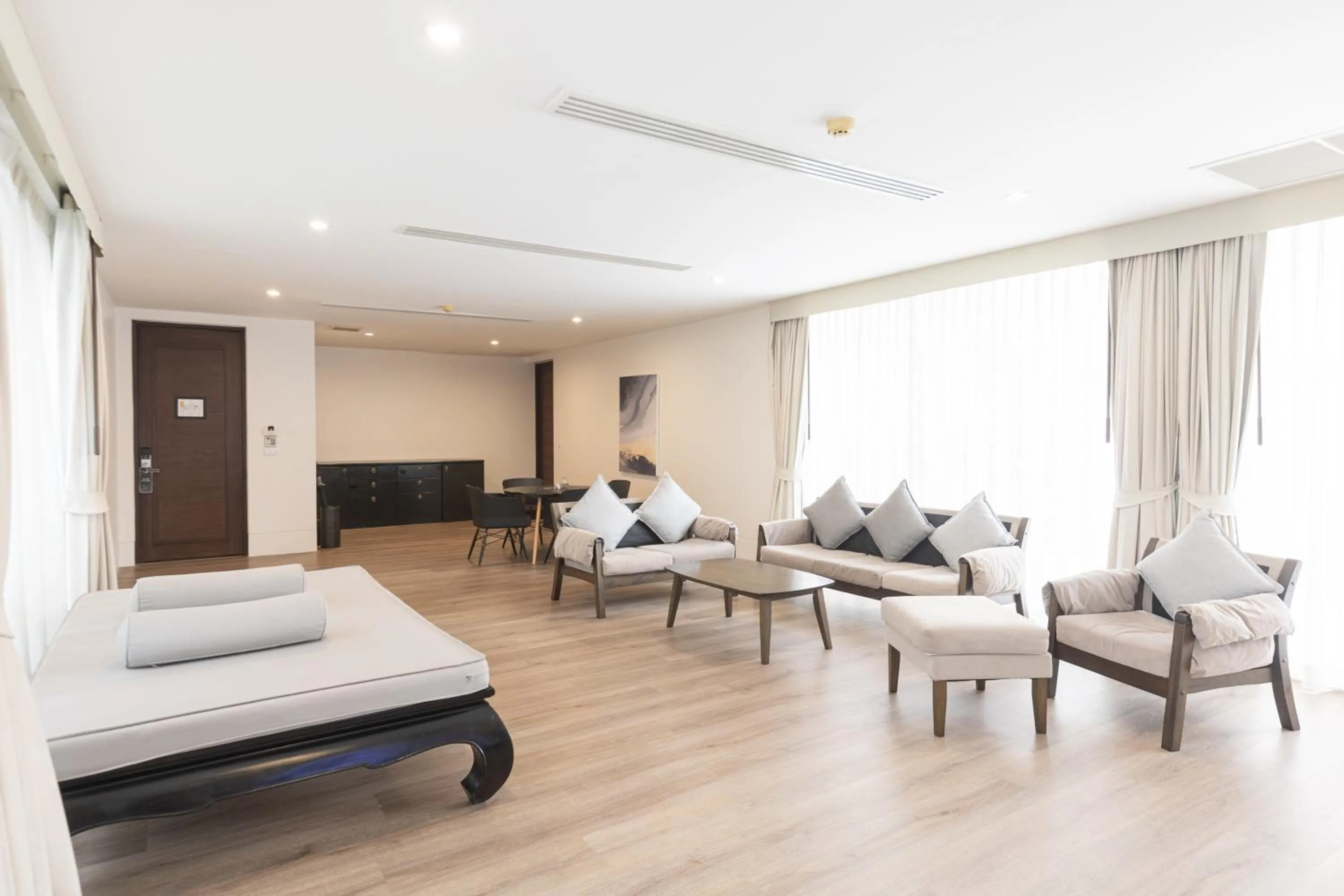 Living room, Bed in The Palayana Hua Hin