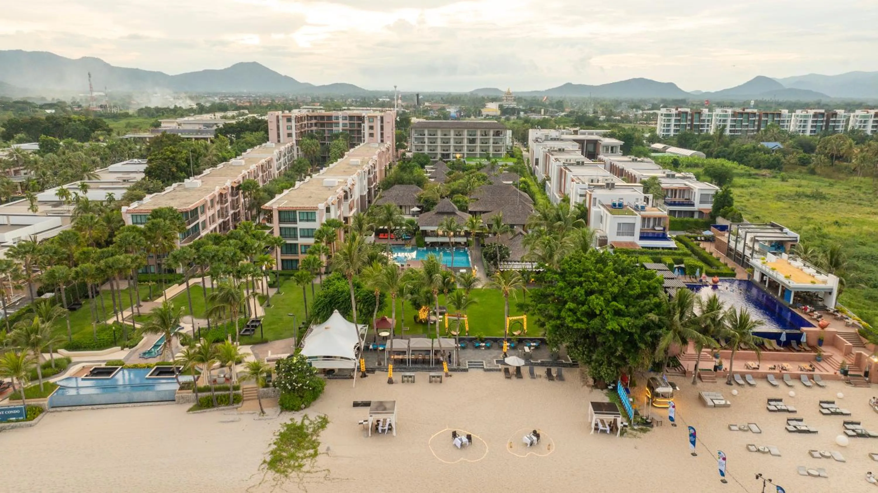 Beach in The Palayana Hua Hin