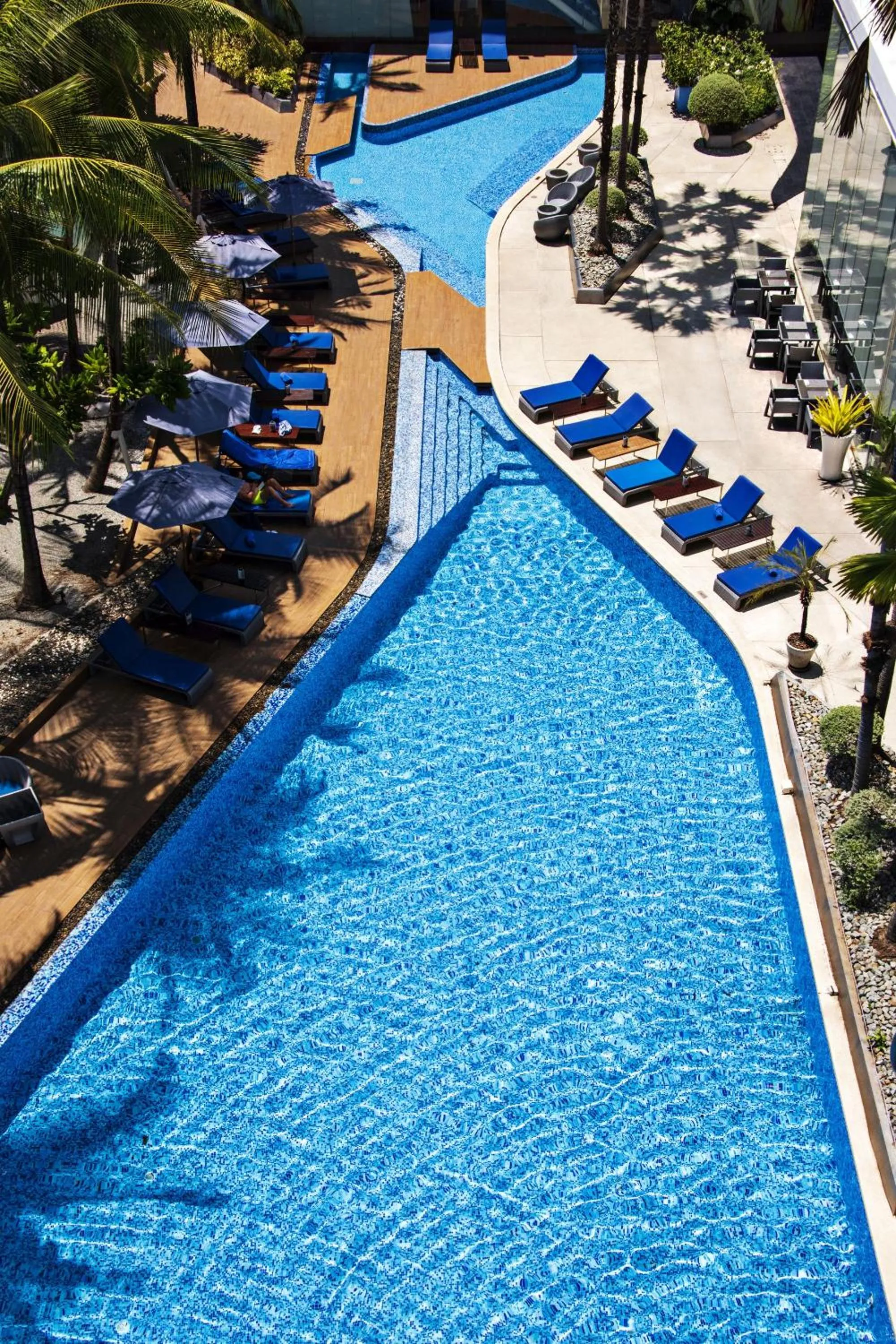 Swimming pool in Hotel Baraquda Heeton Pattaya by Compass Hospitality
