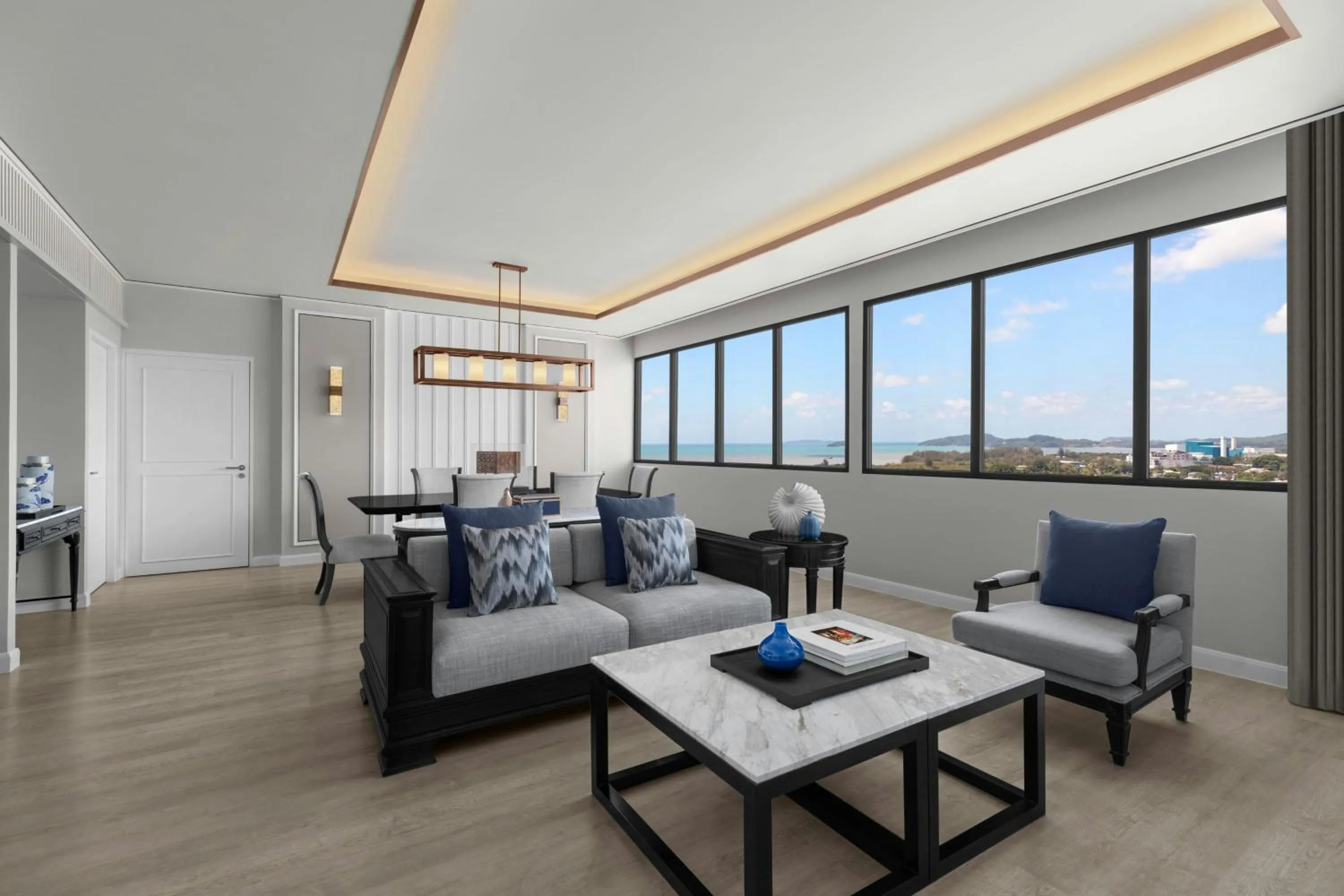 Living room in Courtyard by Marriott Phuket Town