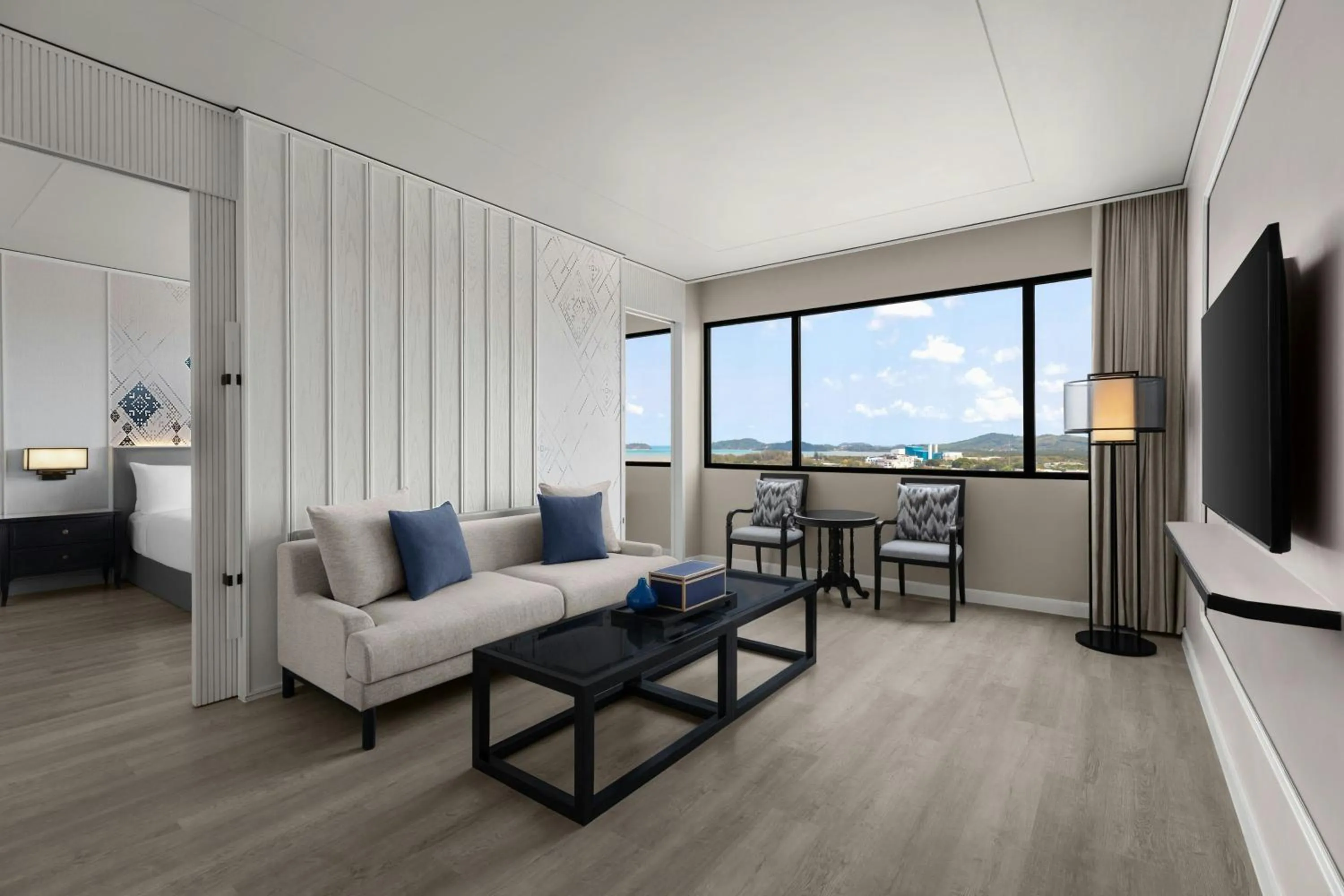 Living room in Courtyard by Marriott Phuket Town