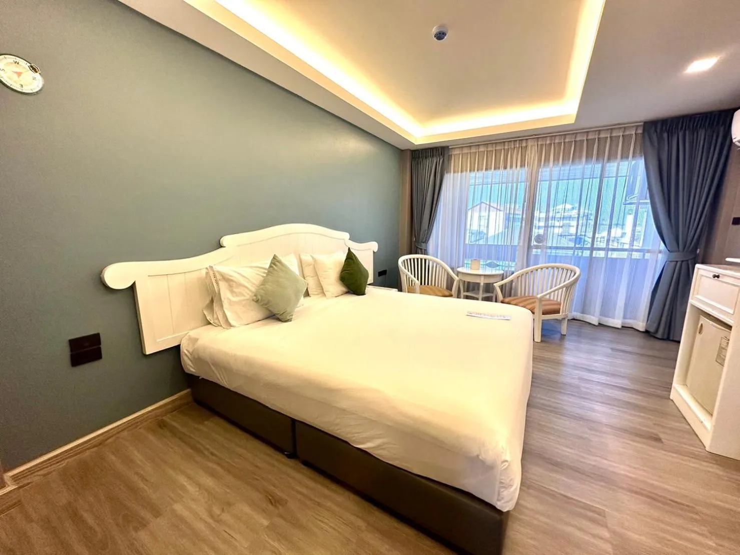 Bed in Chiangmai Gate Hotel