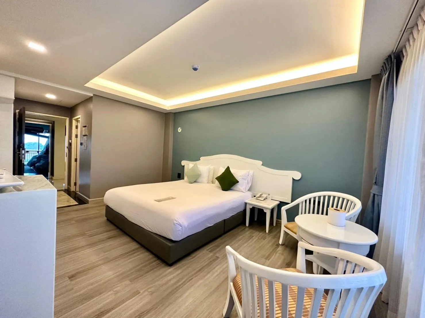 Bed in Chiangmai Gate Hotel