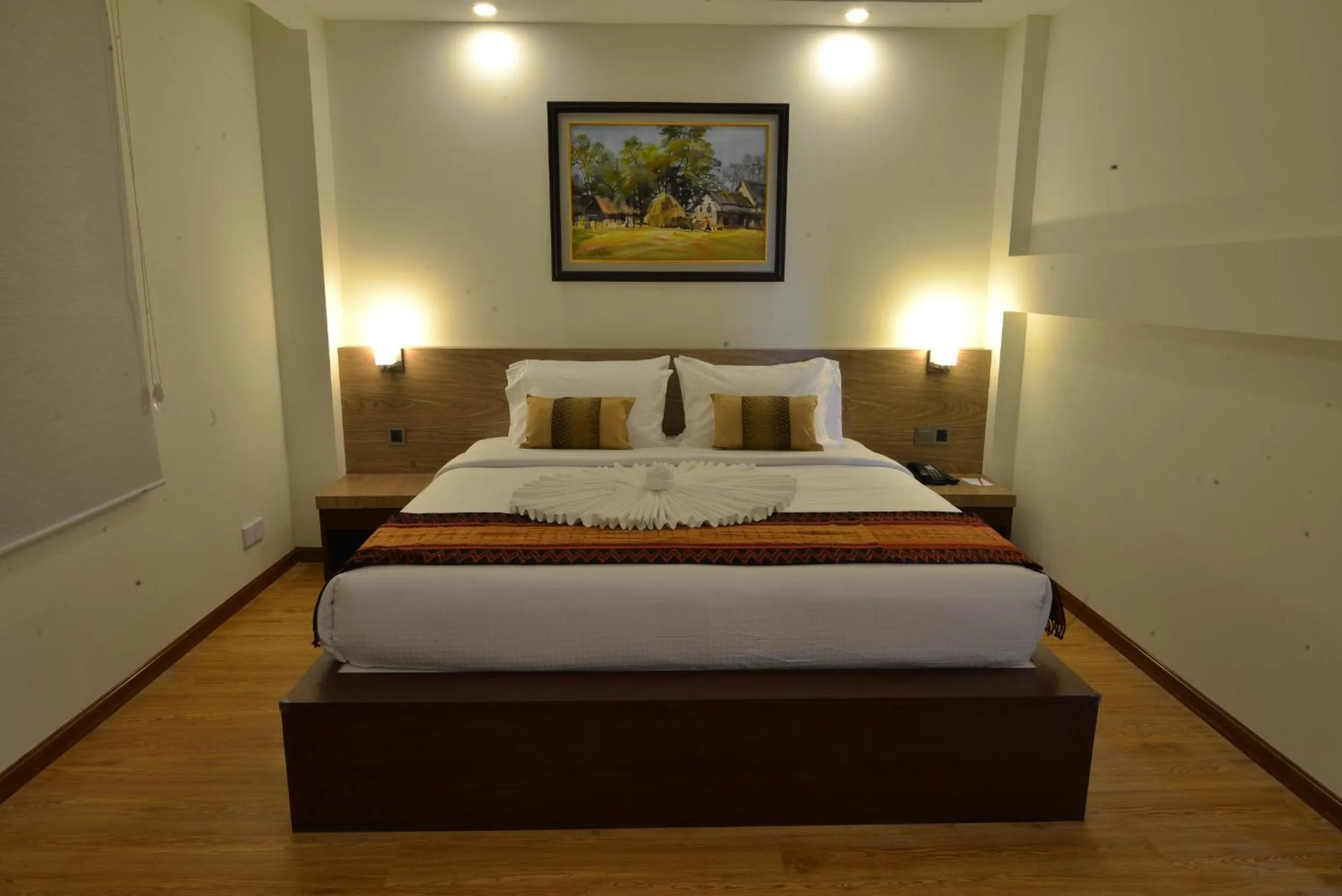 Bedroom, Bed in Serene Valley Hotel