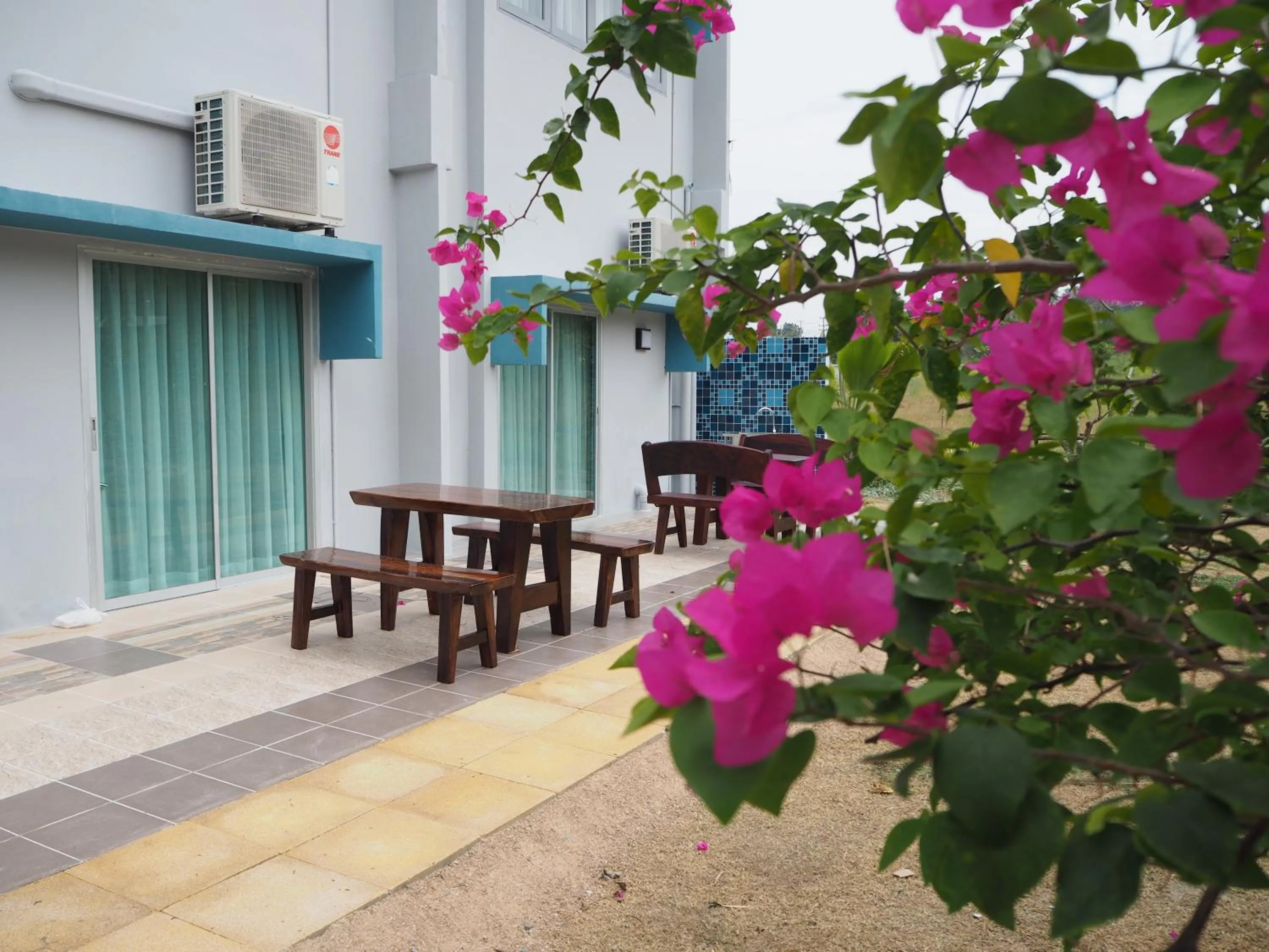 BBQ facilities in Addera Residence Hua Hin