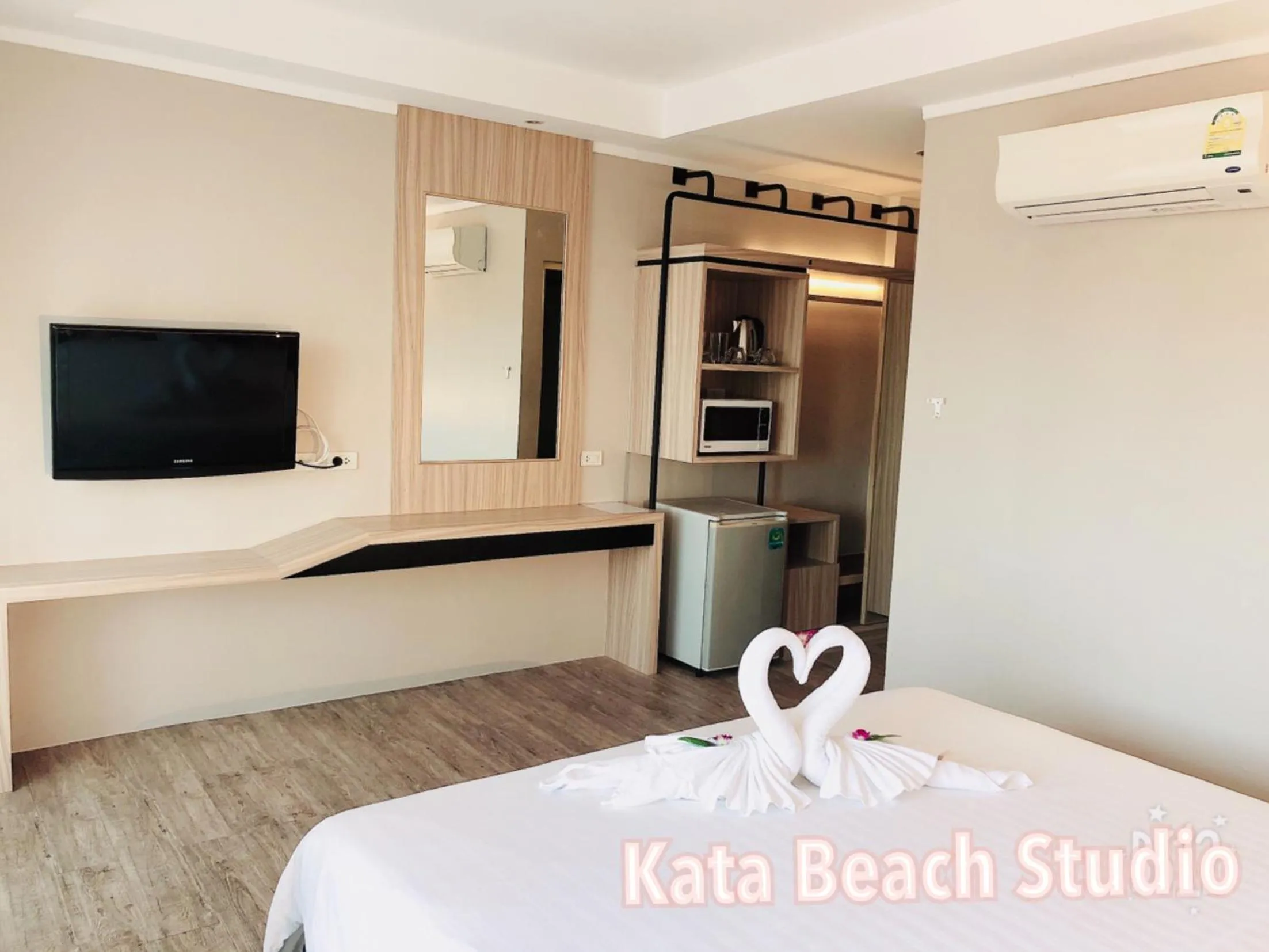 TV and multimedia, Bed in Kata Beach Studio Phuket
