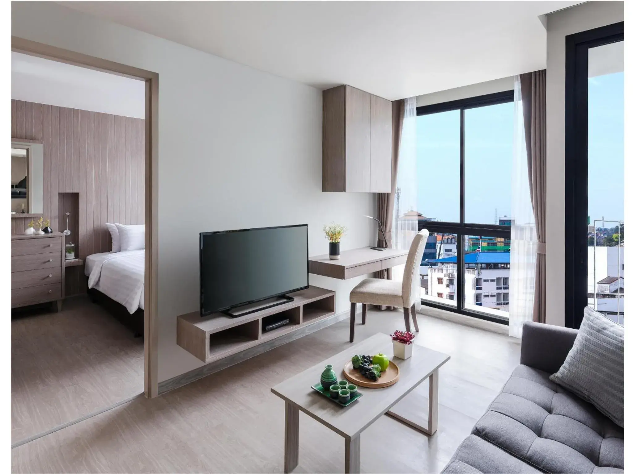 Apartment with Balcony in Madera Residence Sriracha Apartment with Balcony in Madera Residence Sriracha