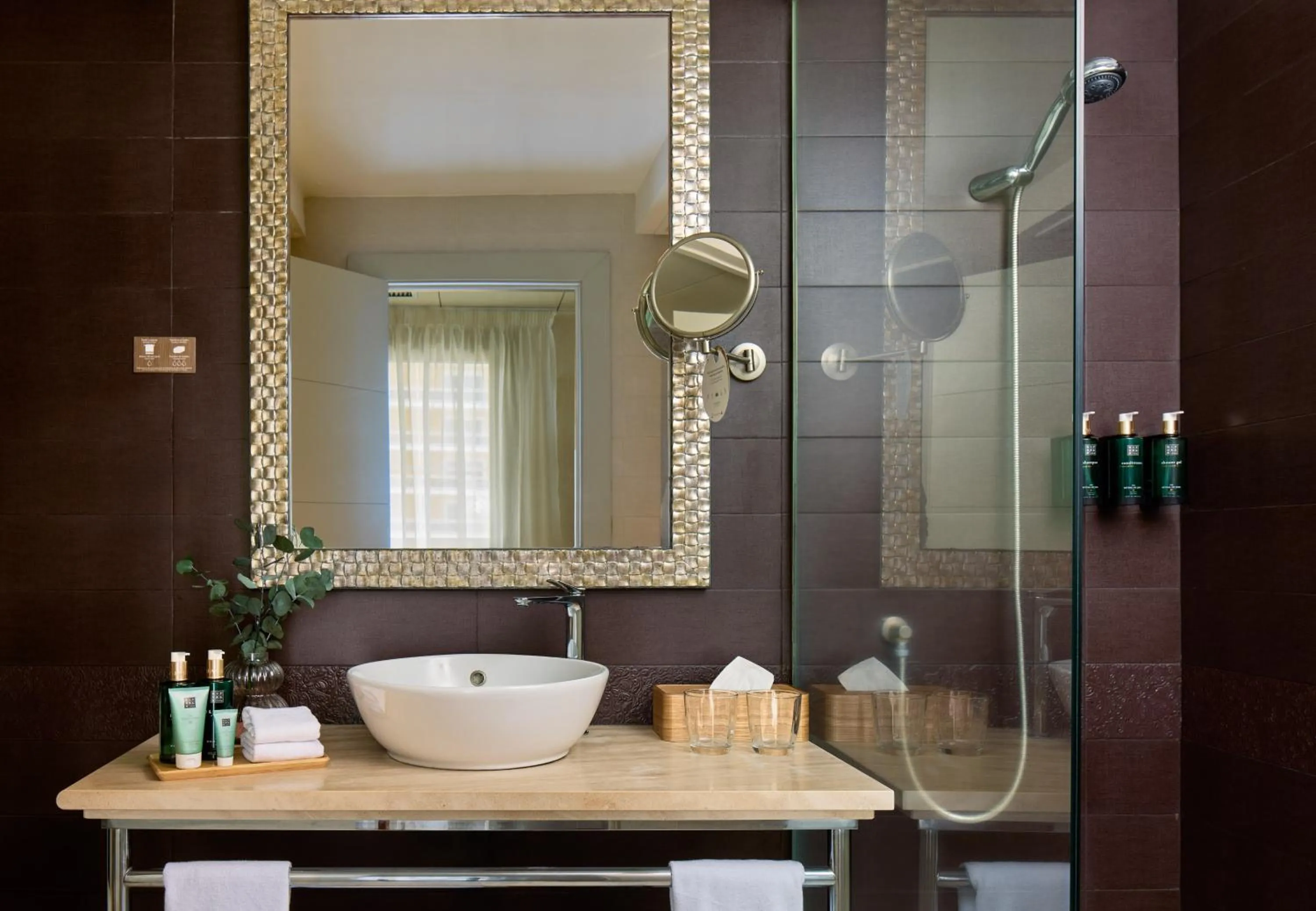 Shower in Melia Costa Atlantis Tenerife