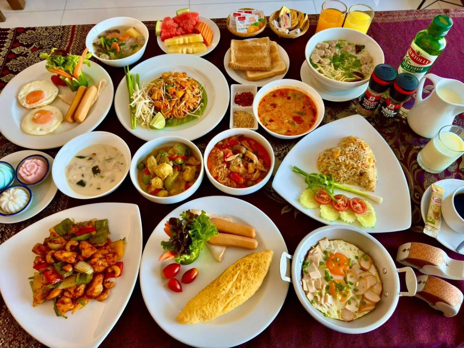 Breakfast in Mariya Boutique Hotel At Suvarnabhumi Airport