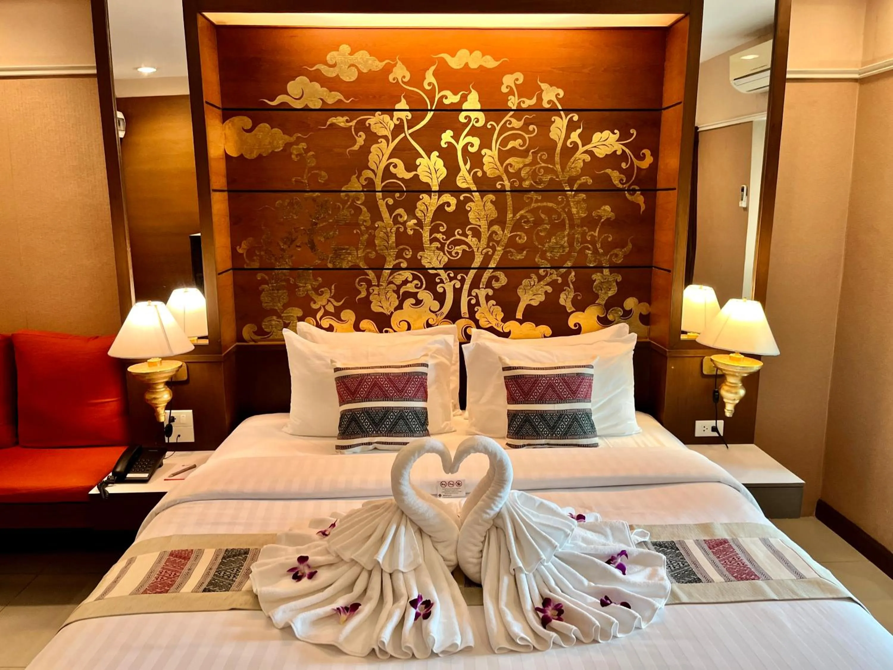 Bed in Mariya Boutique Hotel At Suvarnabhumi Airport