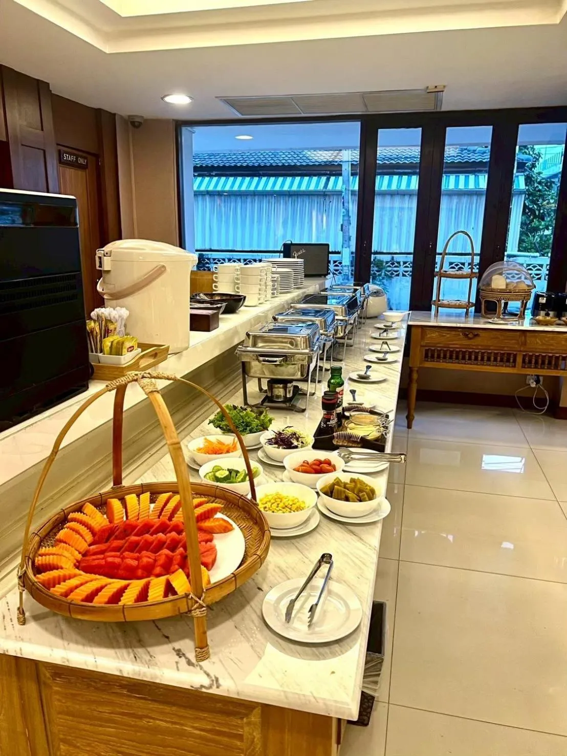 Breakfast in Mariya Boutique Hotel At Suvarnabhumi Airport