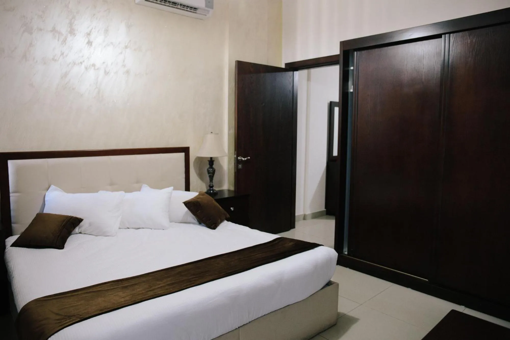 Bed in Madina Suites
