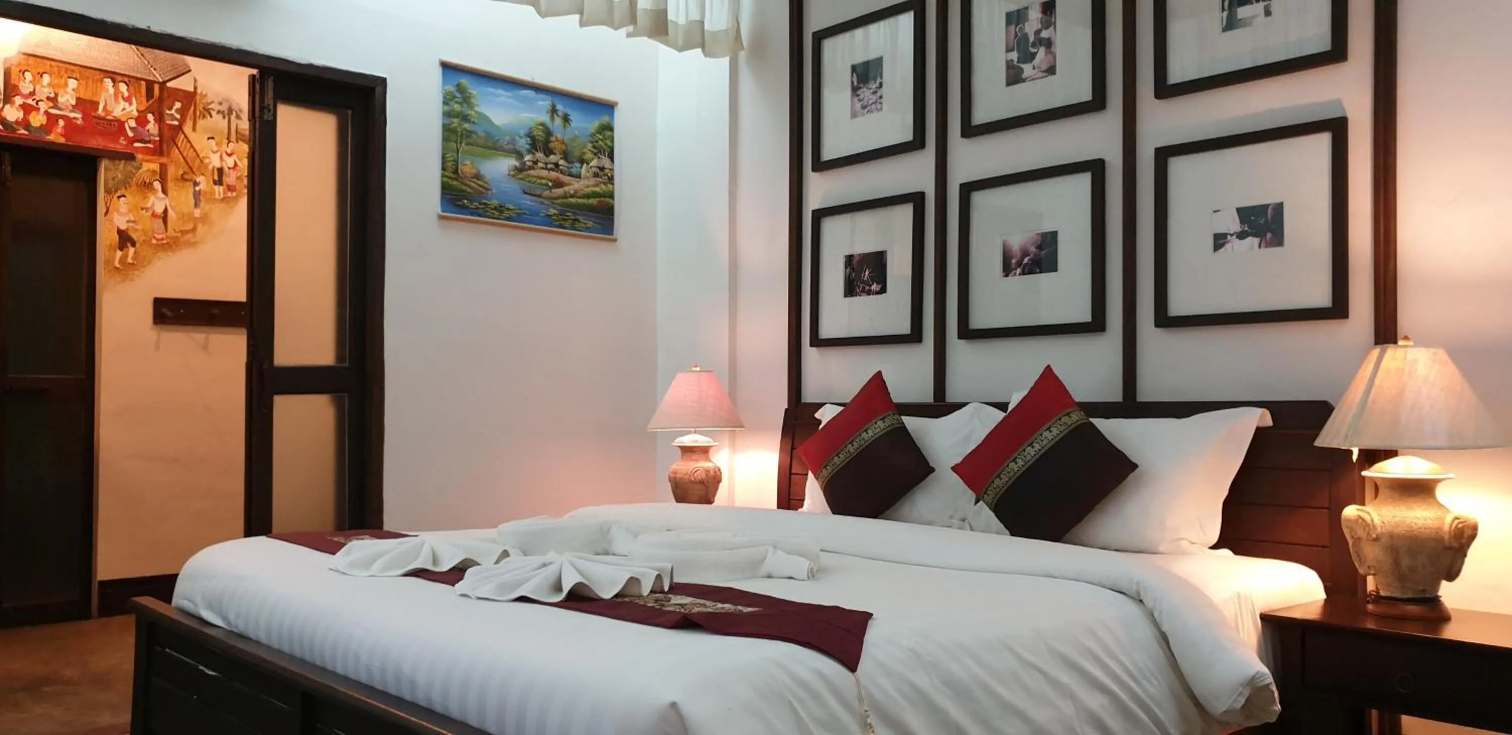 Bedroom, Bed in Rainforest ChiangMai Hotel