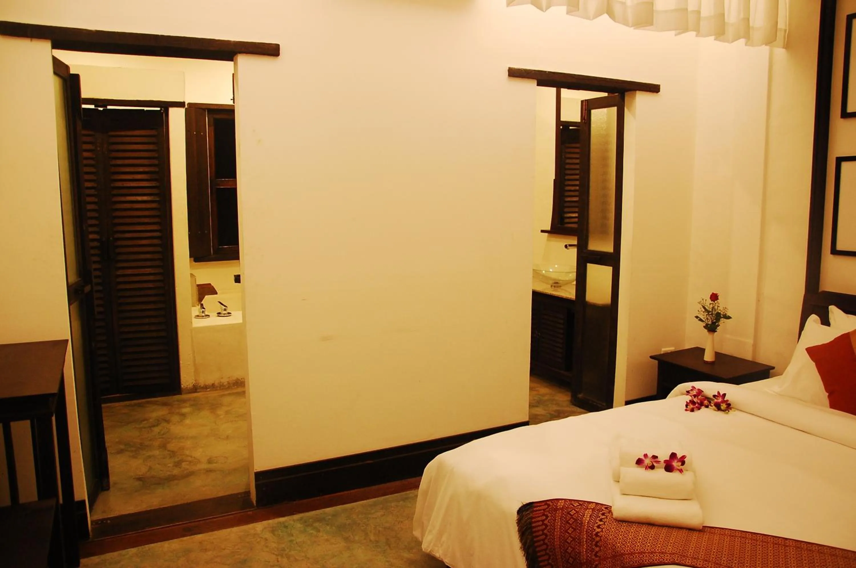 Bedroom, Bed in Rainforest ChiangMai Hotel