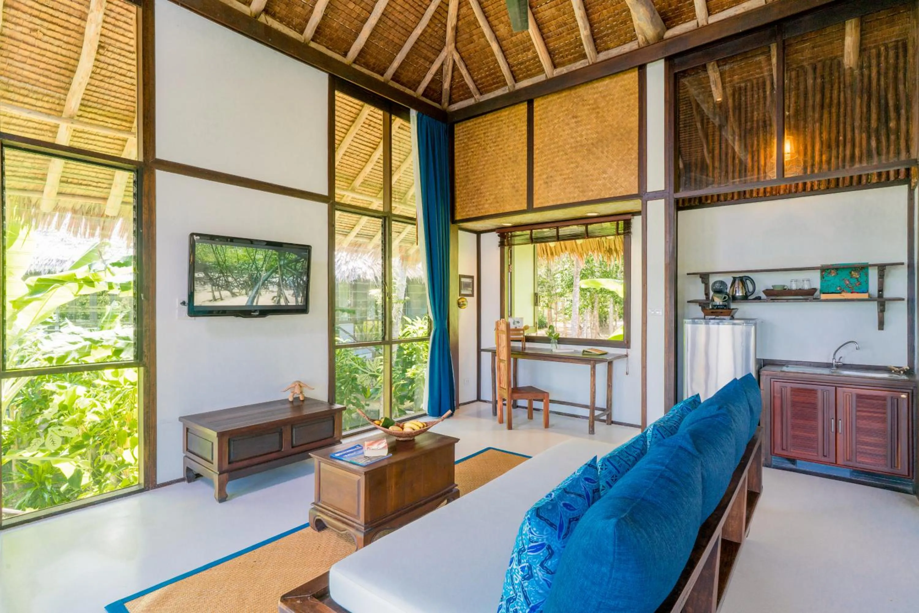 Living room in Koh Yao Yai Village