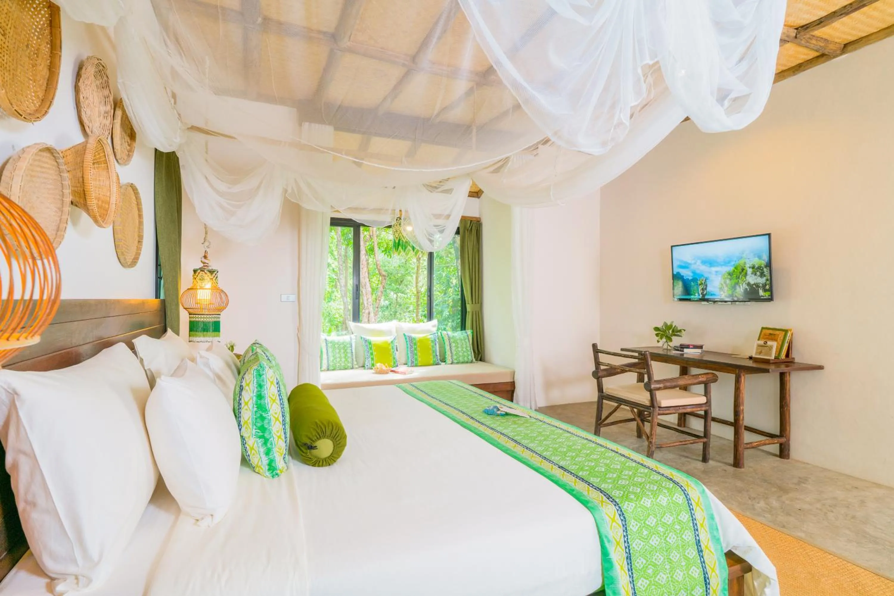 Bed in Koh Yao Yai Village