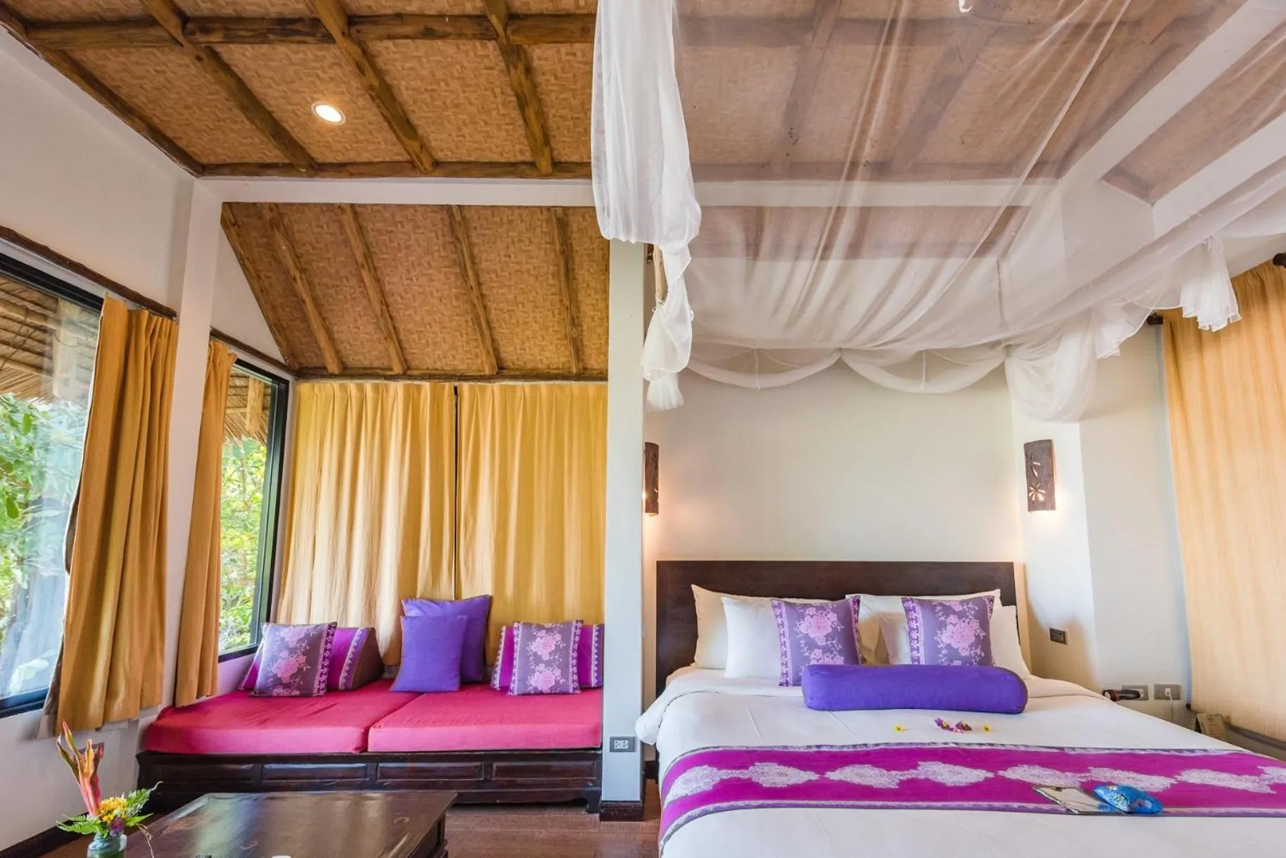 Bed in Koh Yao Yai Village