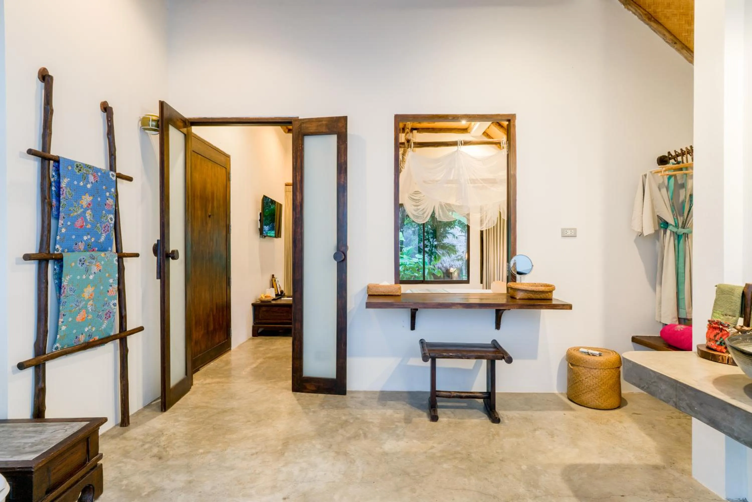 Seating area in Koh Yao Yai Village