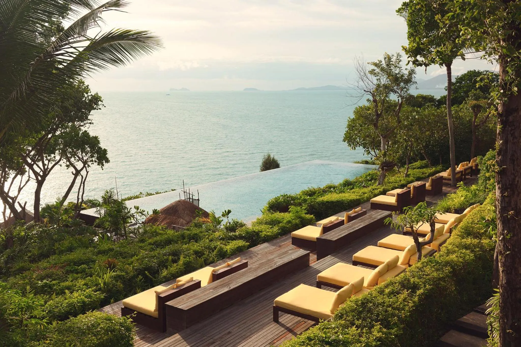 Natural landscape in Six Senses Samui