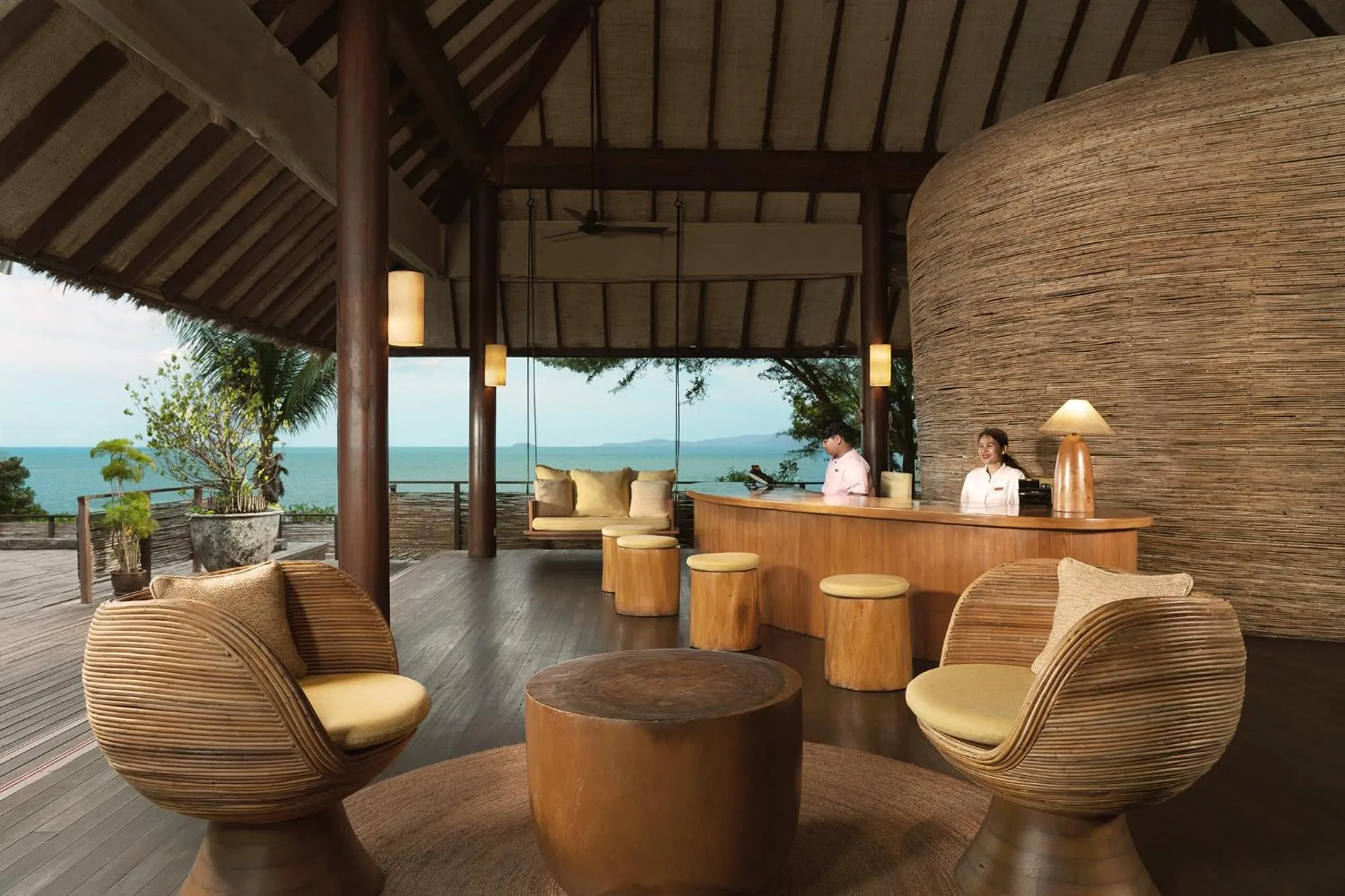 Property building in Six Senses Samui