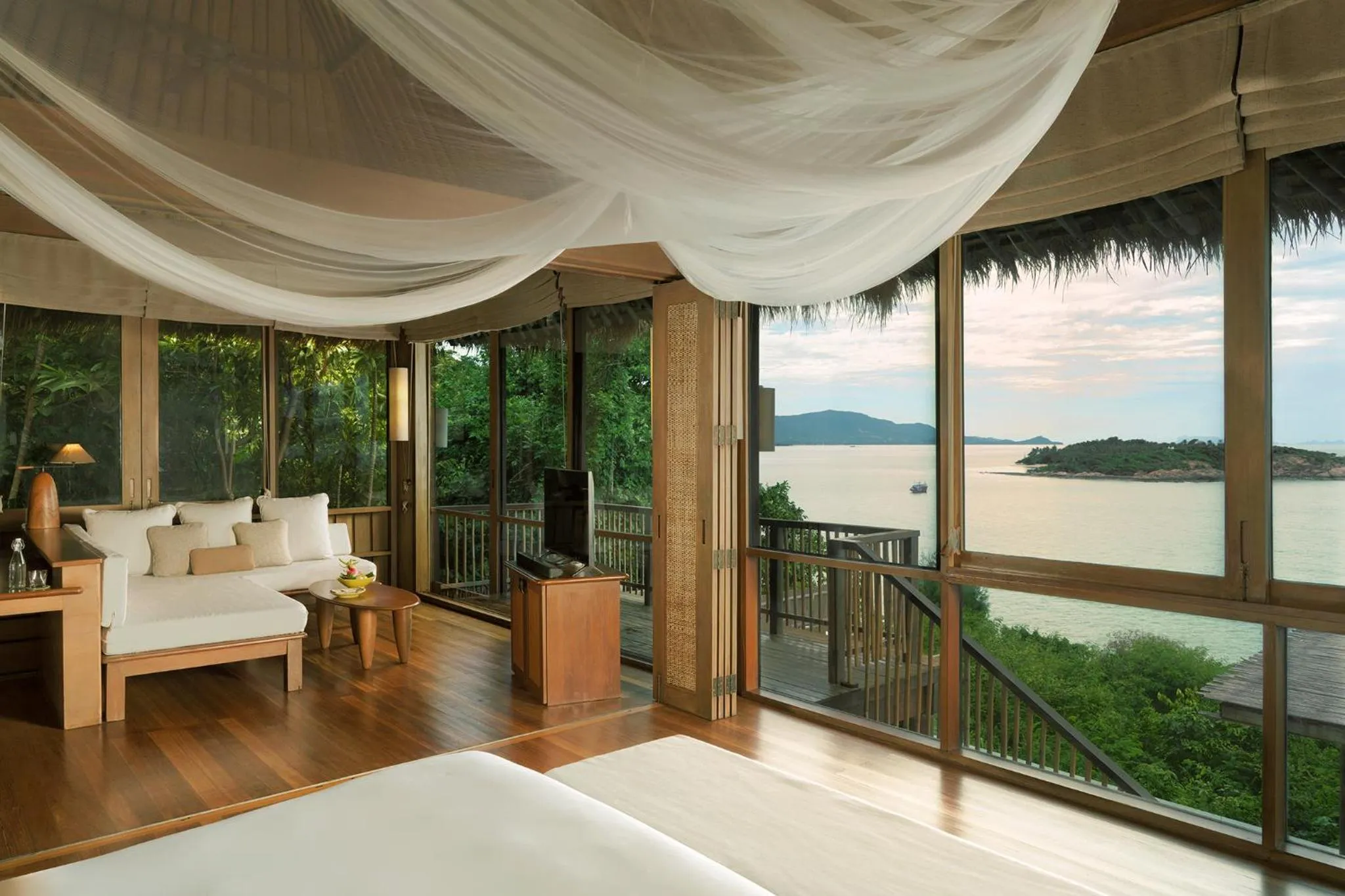 Property building in Six Senses Samui