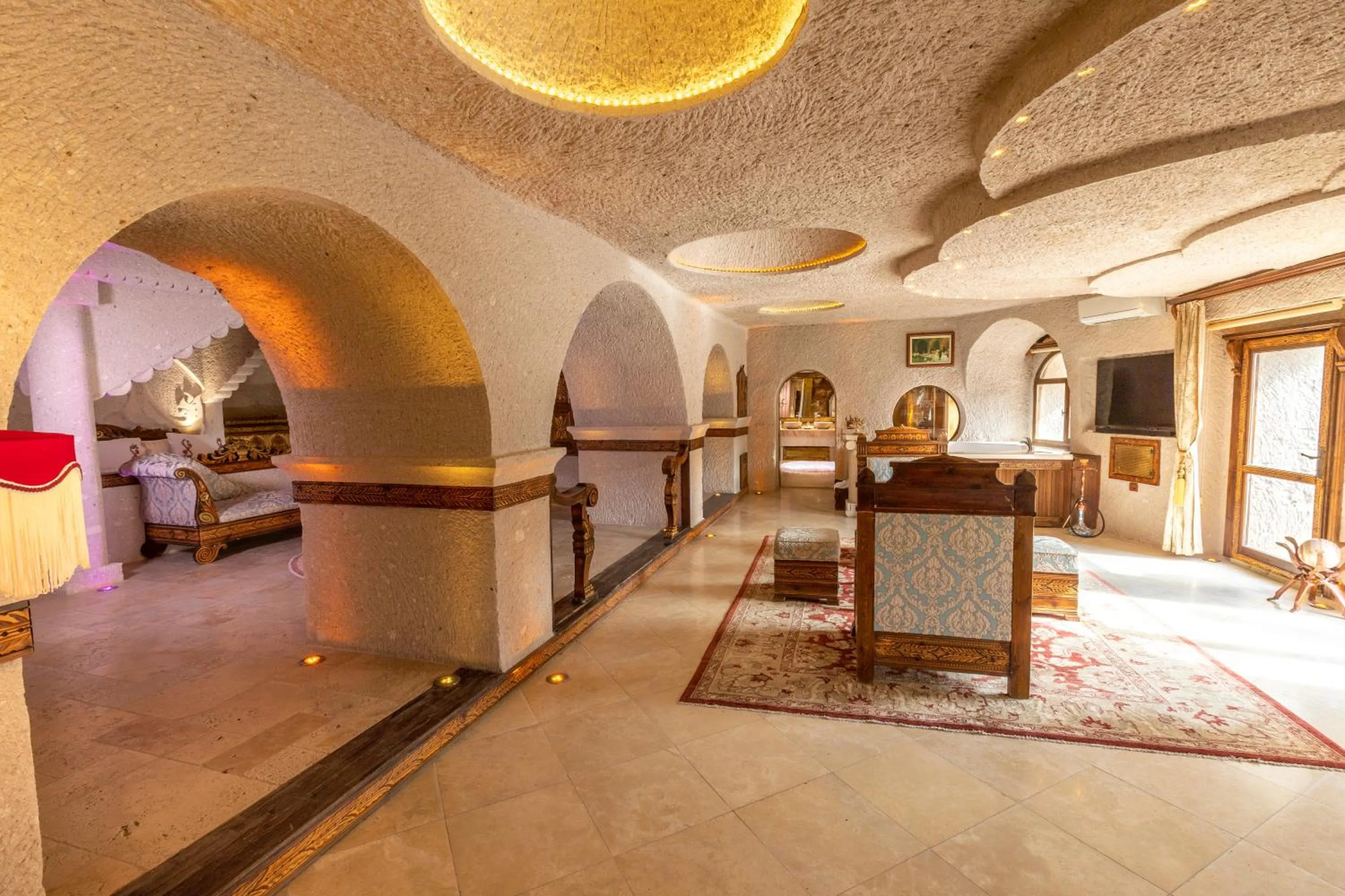 flat iron in Cappadocia Gamirasu Cave Hotel