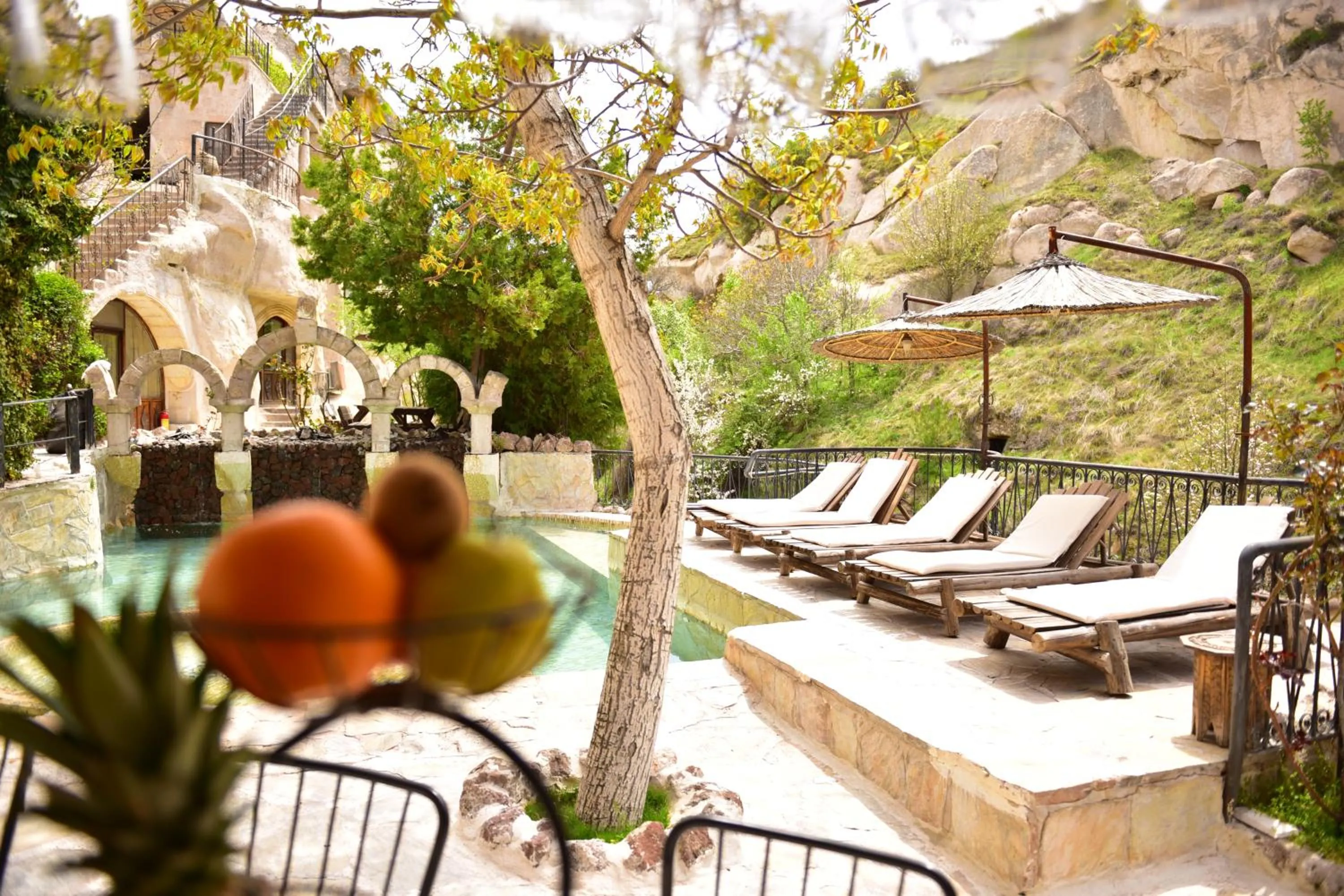 Spring in Cappadocia Gamirasu Cave Hotel