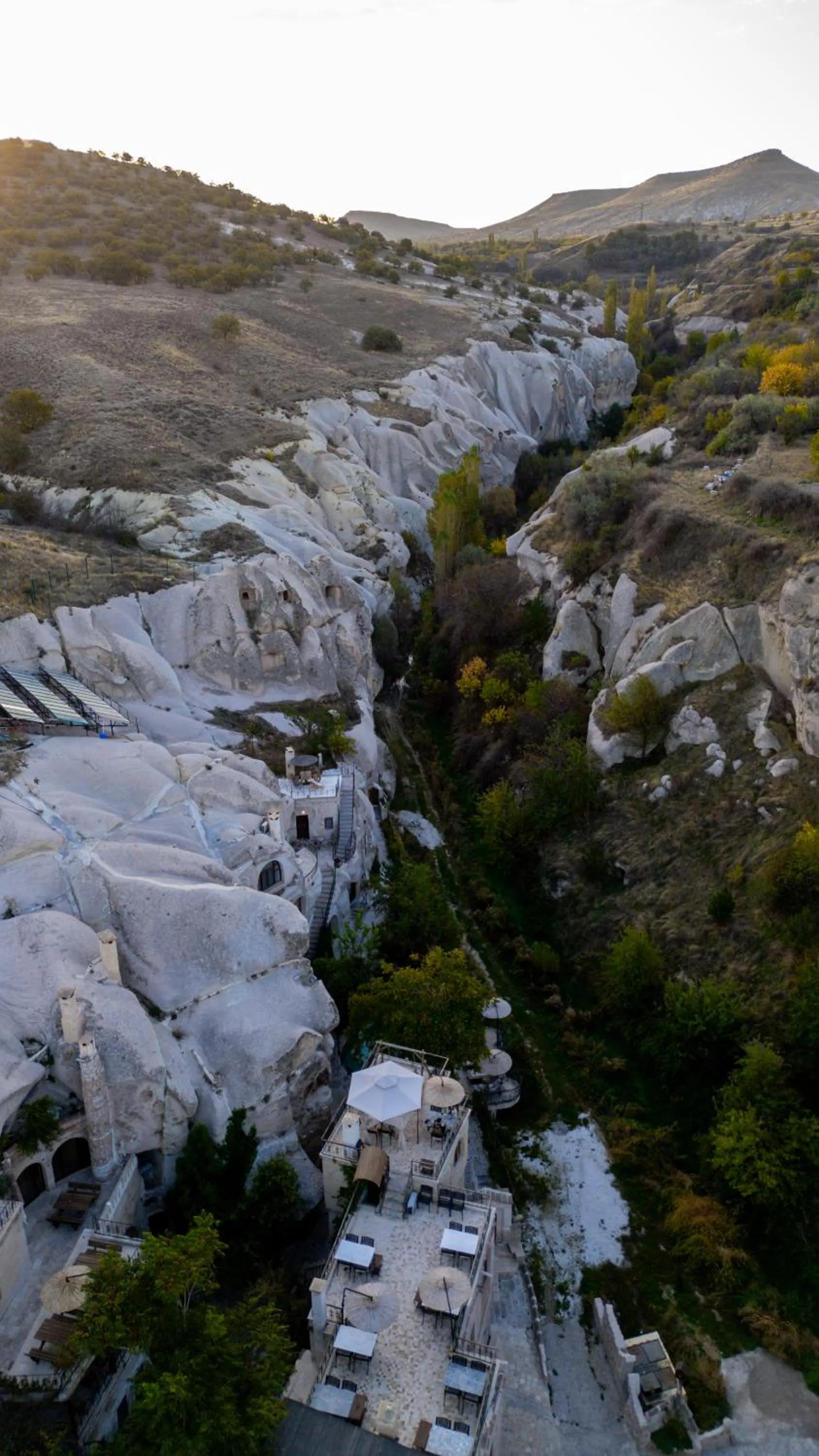 Mountain view in Cappadocia Gamirasu Cave Hotel