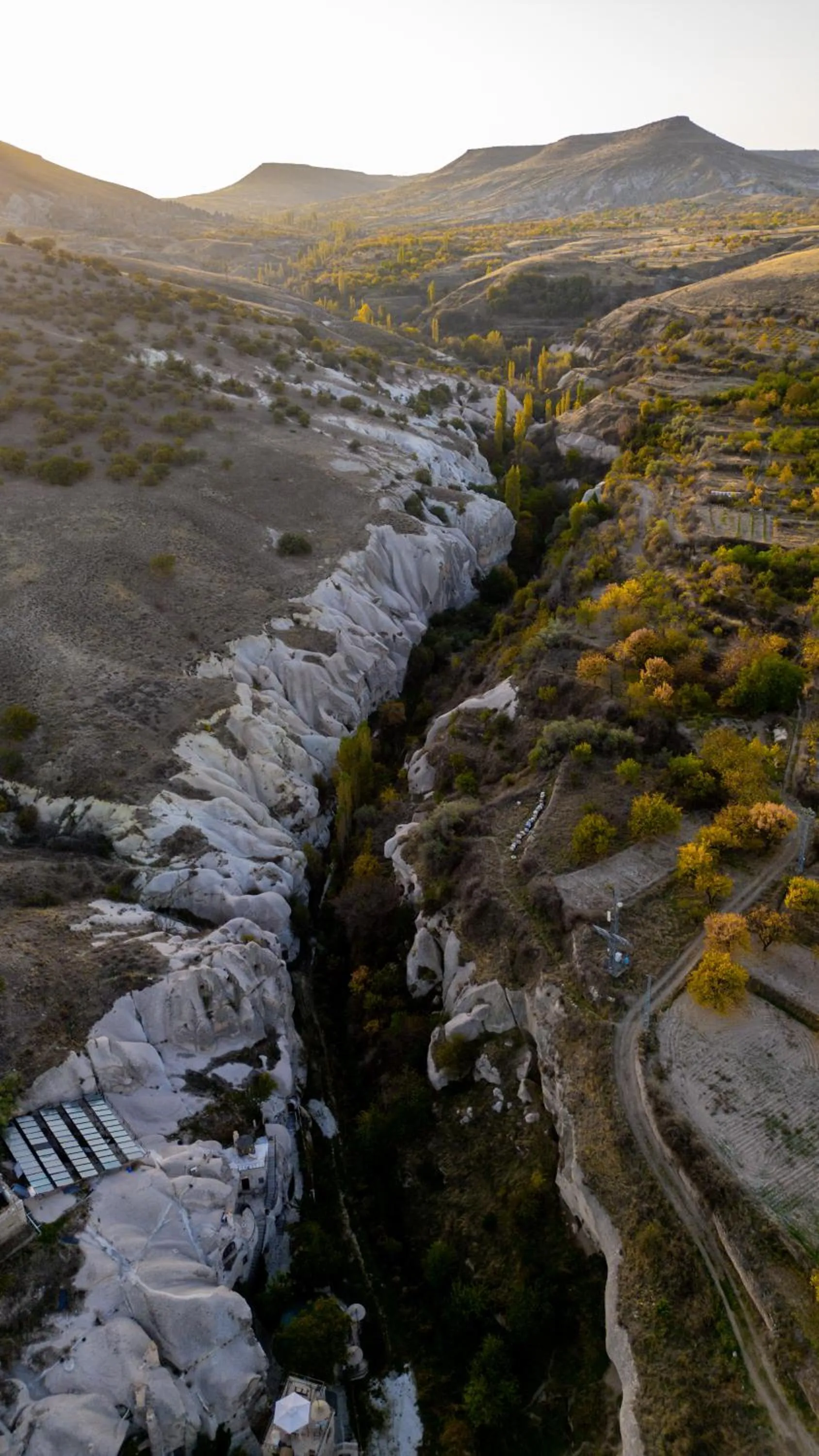 Mountain view in Cappadocia Gamirasu Cave Hotel