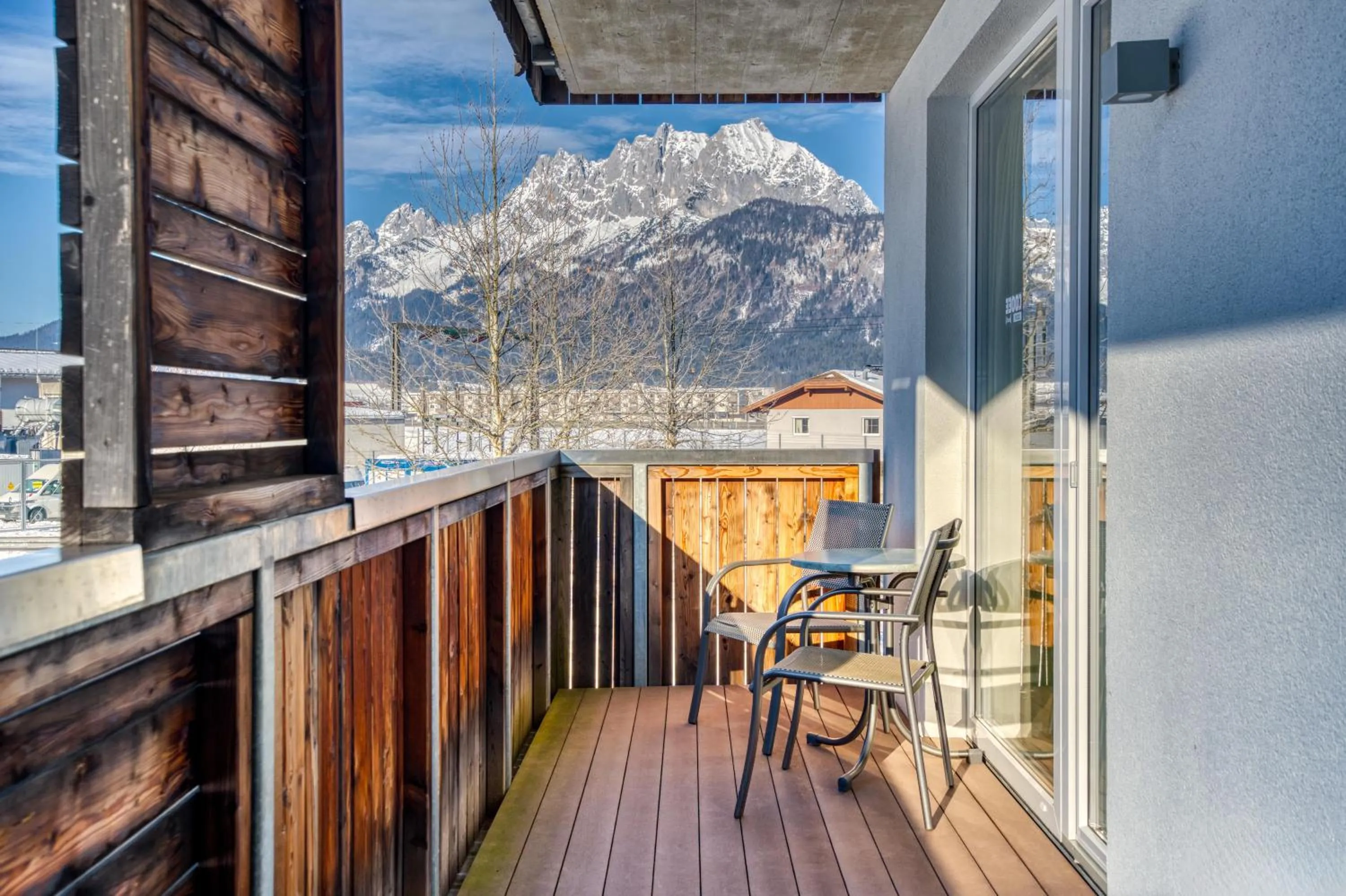 Balcony/Terrace in COOEE alpin Hotel Kitzbüheler Alpen