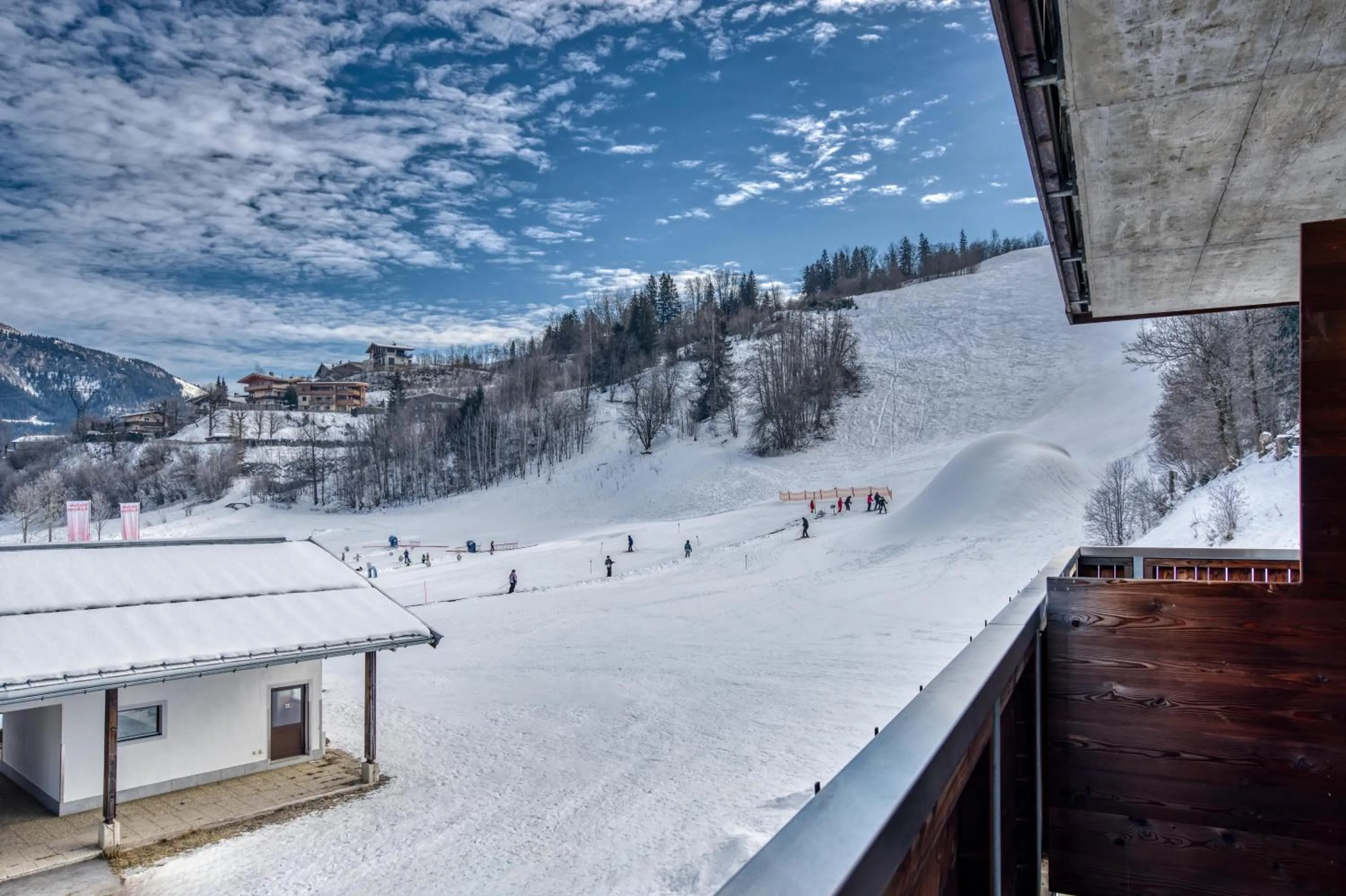 Balcony/Terrace in COOEE alpin Hotel Kitzbüheler Alpen