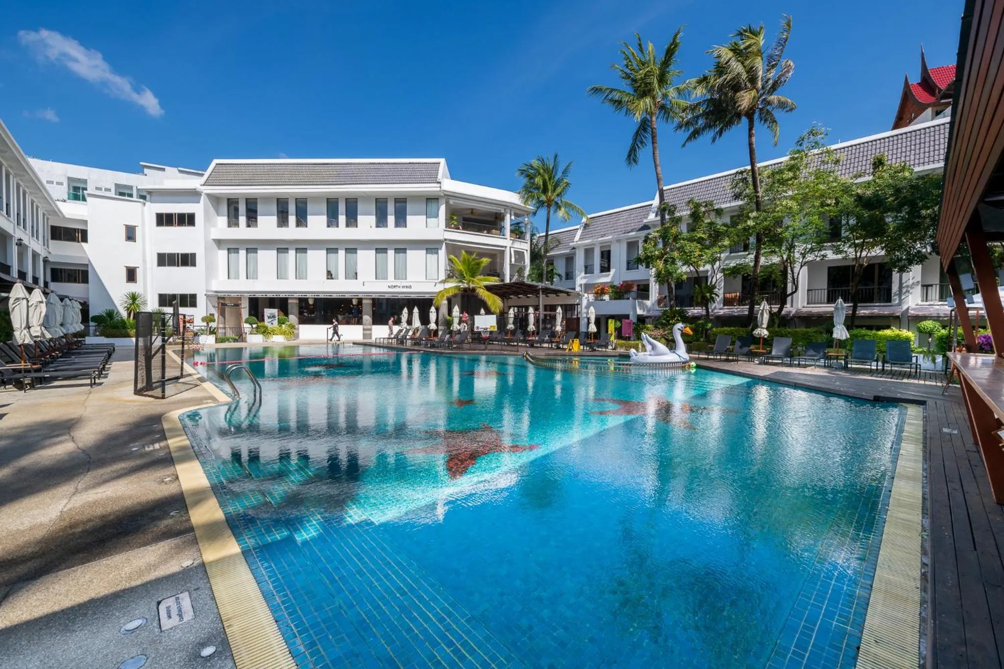 Swimming pool in Sawaddi Patong Resort & Spa by Tolani