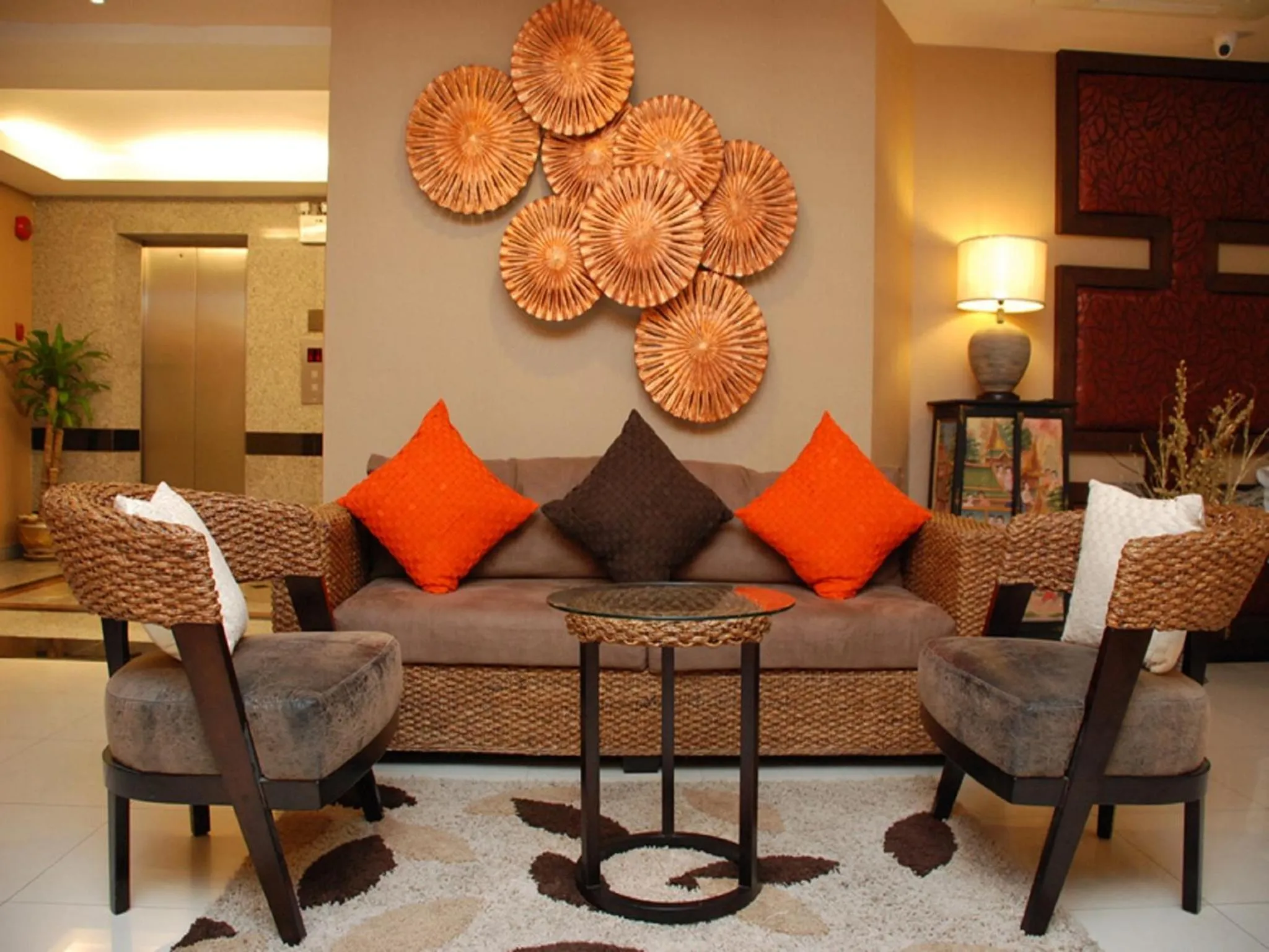 Lobby or reception, Seating Area in De Arni Hotel (SHA Extra Plus)