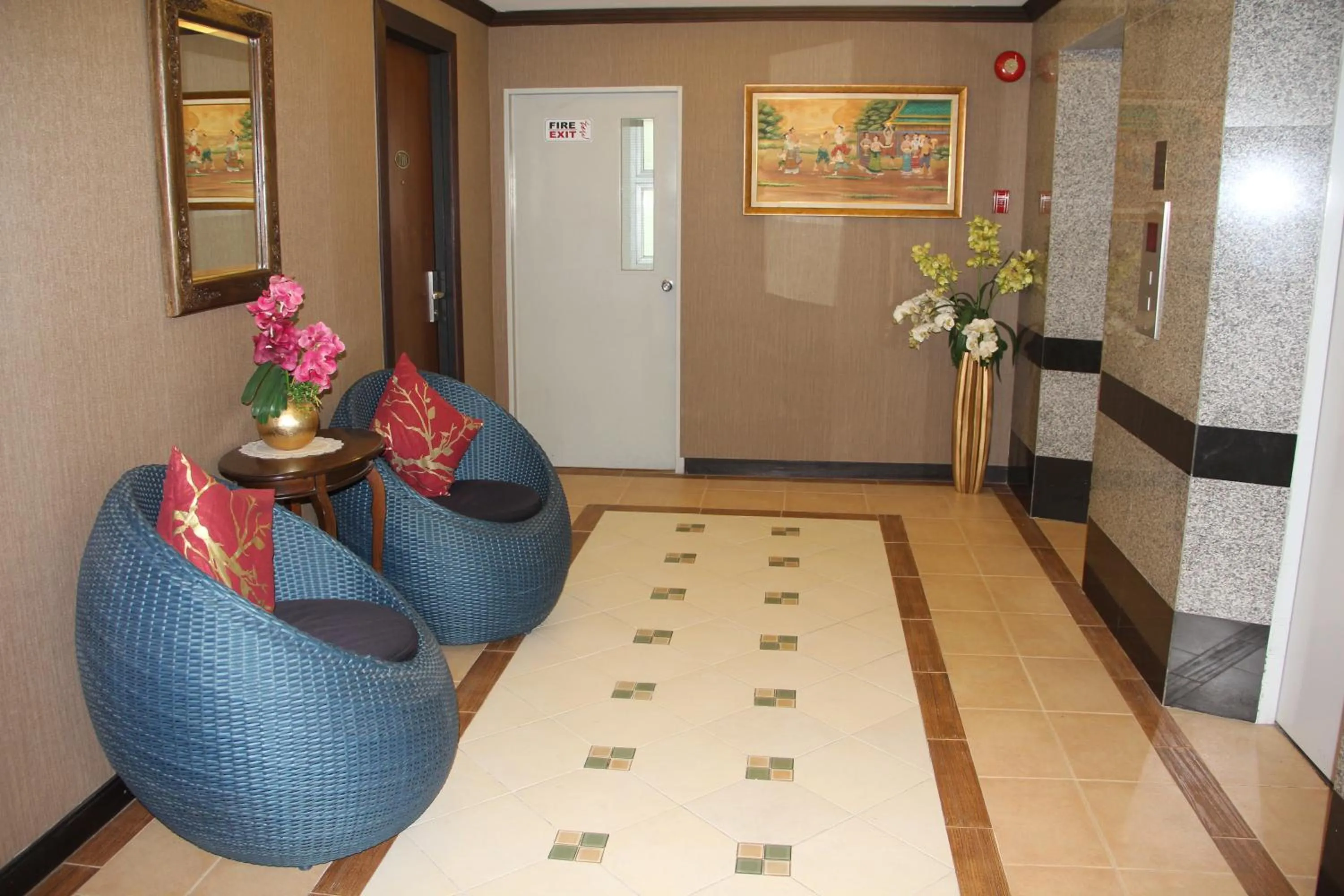 Seating area, Lobby/Reception in De Arni Hotel (SHA Extra Plus)