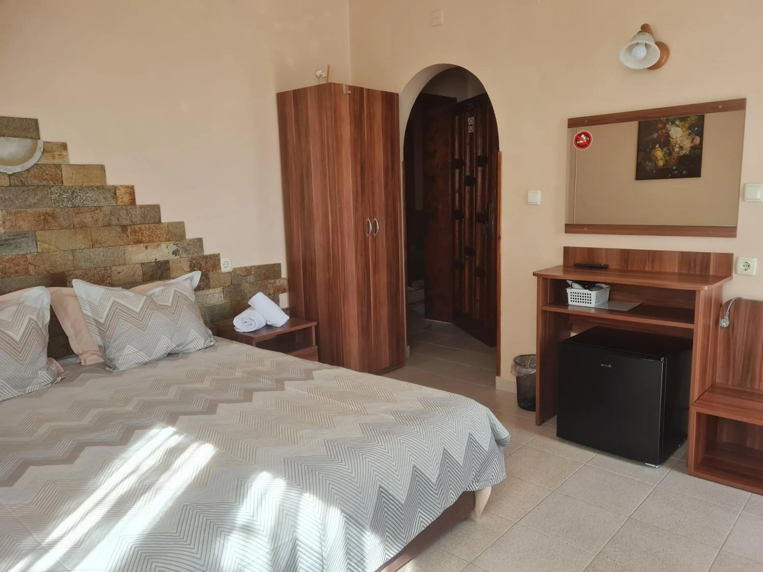 Bed in Family Hotel Zhelkovi - Olympia