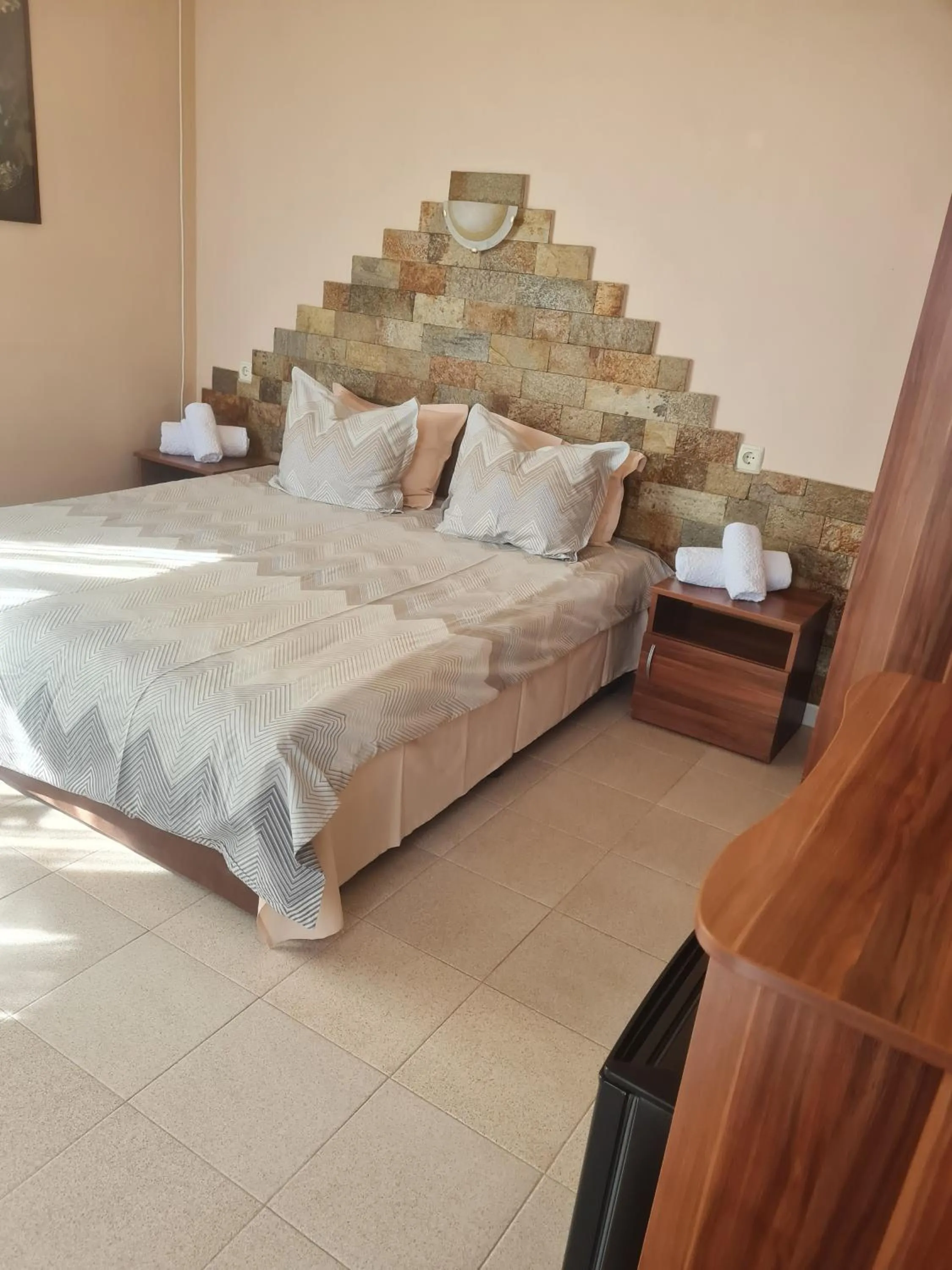 Bed in Family Hotel Zhelkovi - Olympia