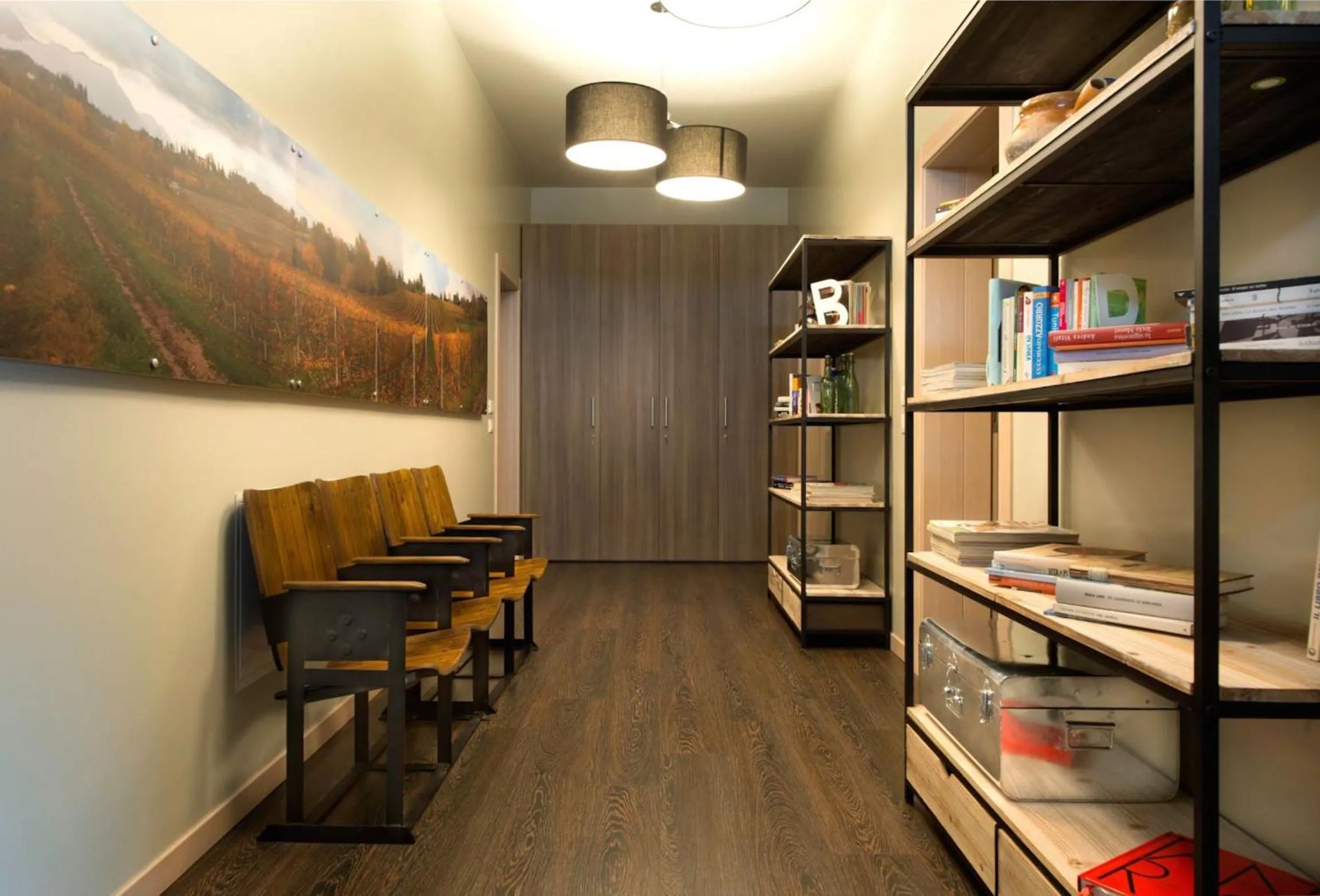 Library in Hotel B&B il Mosaico