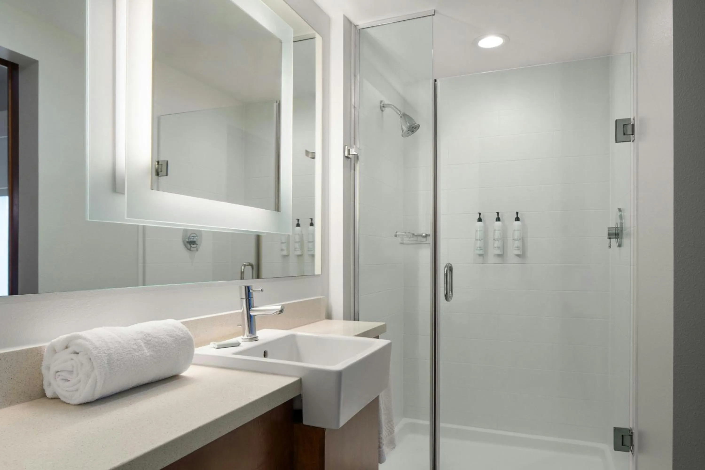 Bathroom in SpringHill Suites by Marriott Charleston Mount Pleasant